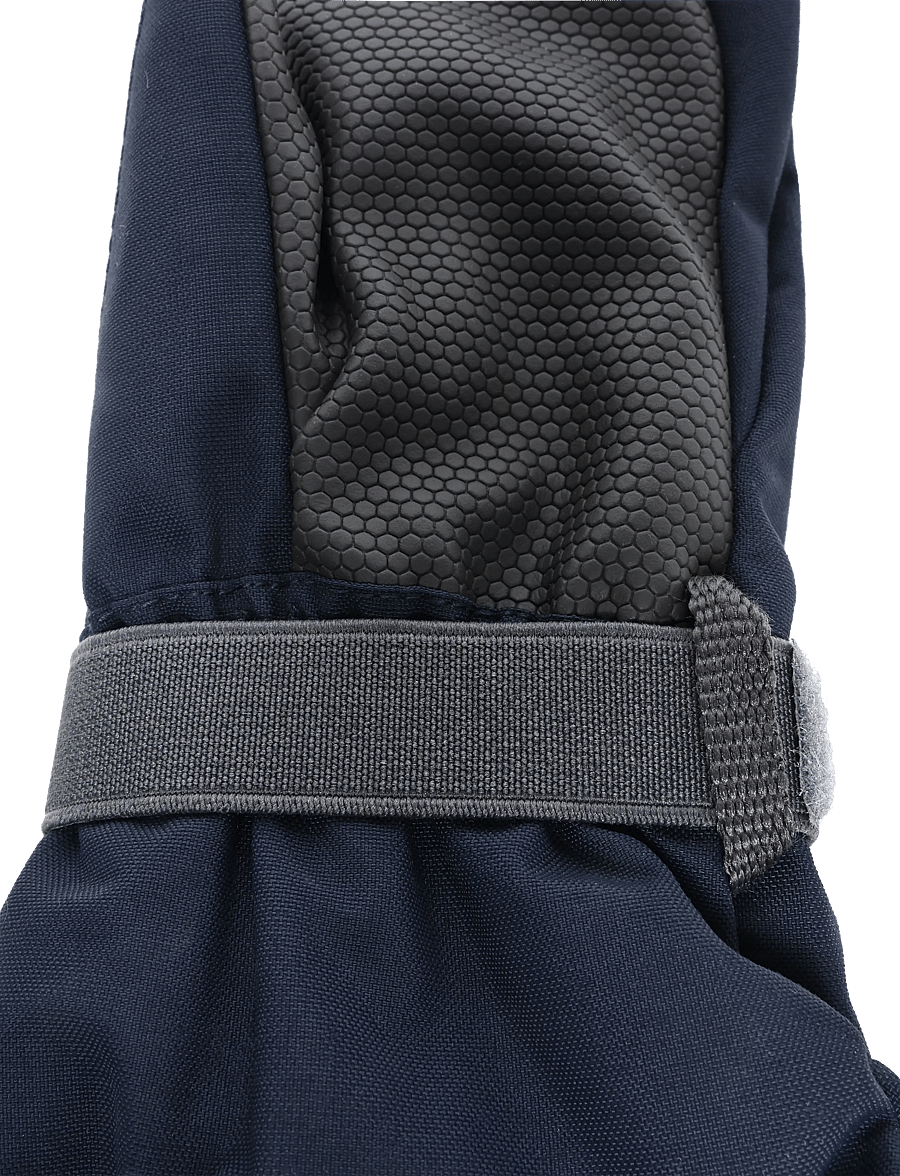 Didriksons - Biggles Kids' Zip Mittens - kindad - navy - 3