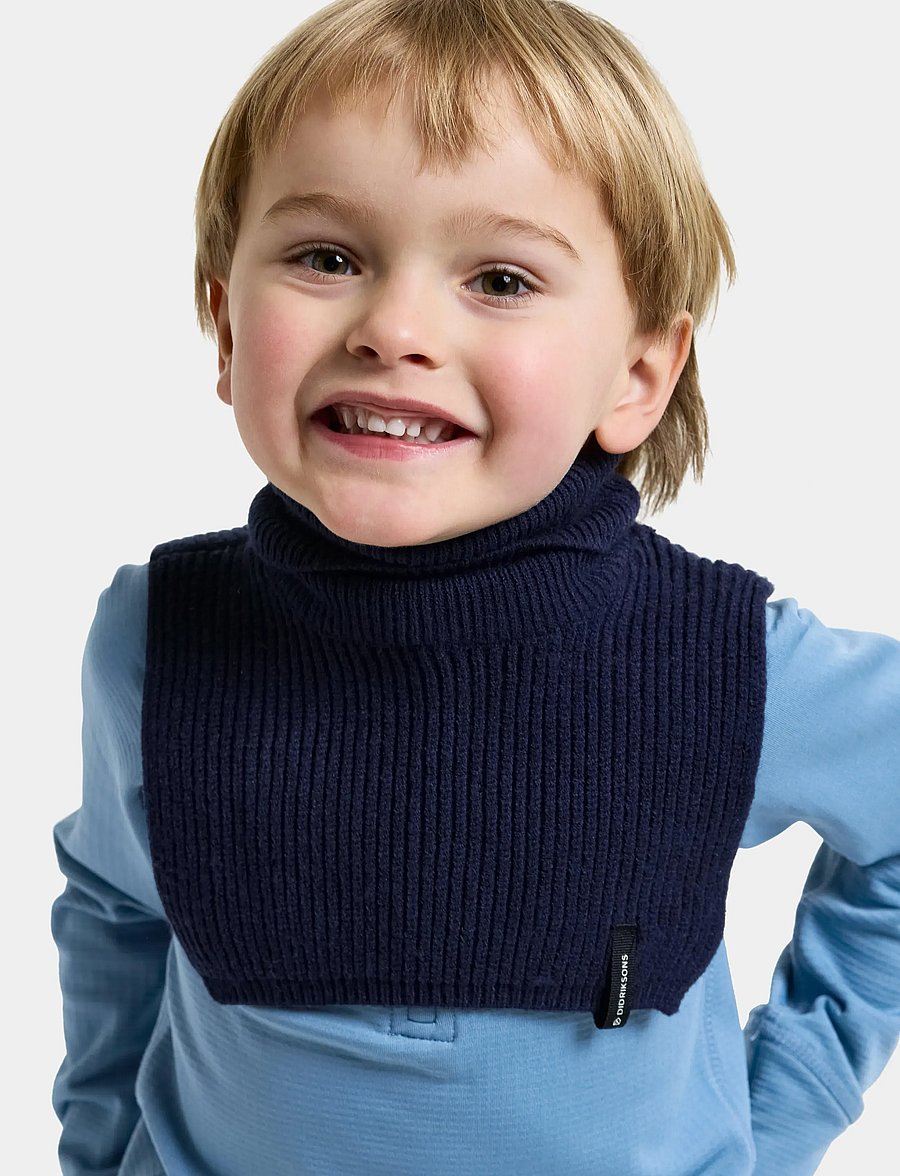 Didriksons - Delfinen Kids' Scarf - torusallid - navy - 0