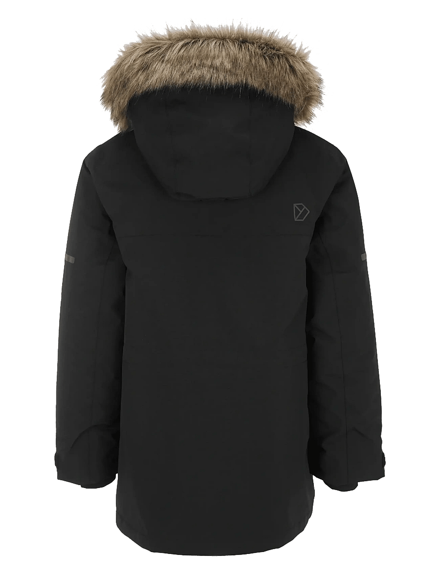 Didriksons - Sylvin Kids' Parka - black - 2