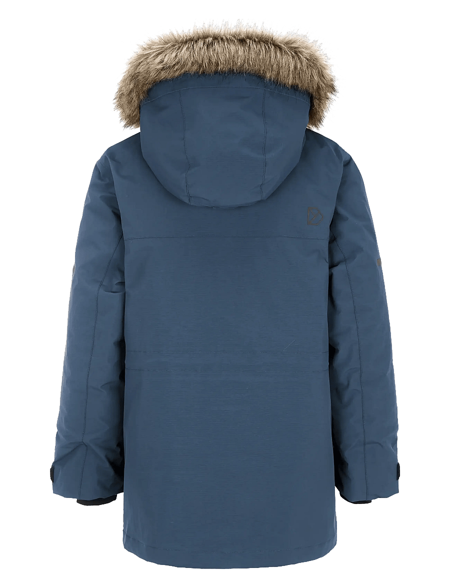 Didriksons - Sylvin Kids' Parka - mountain blue - 2
