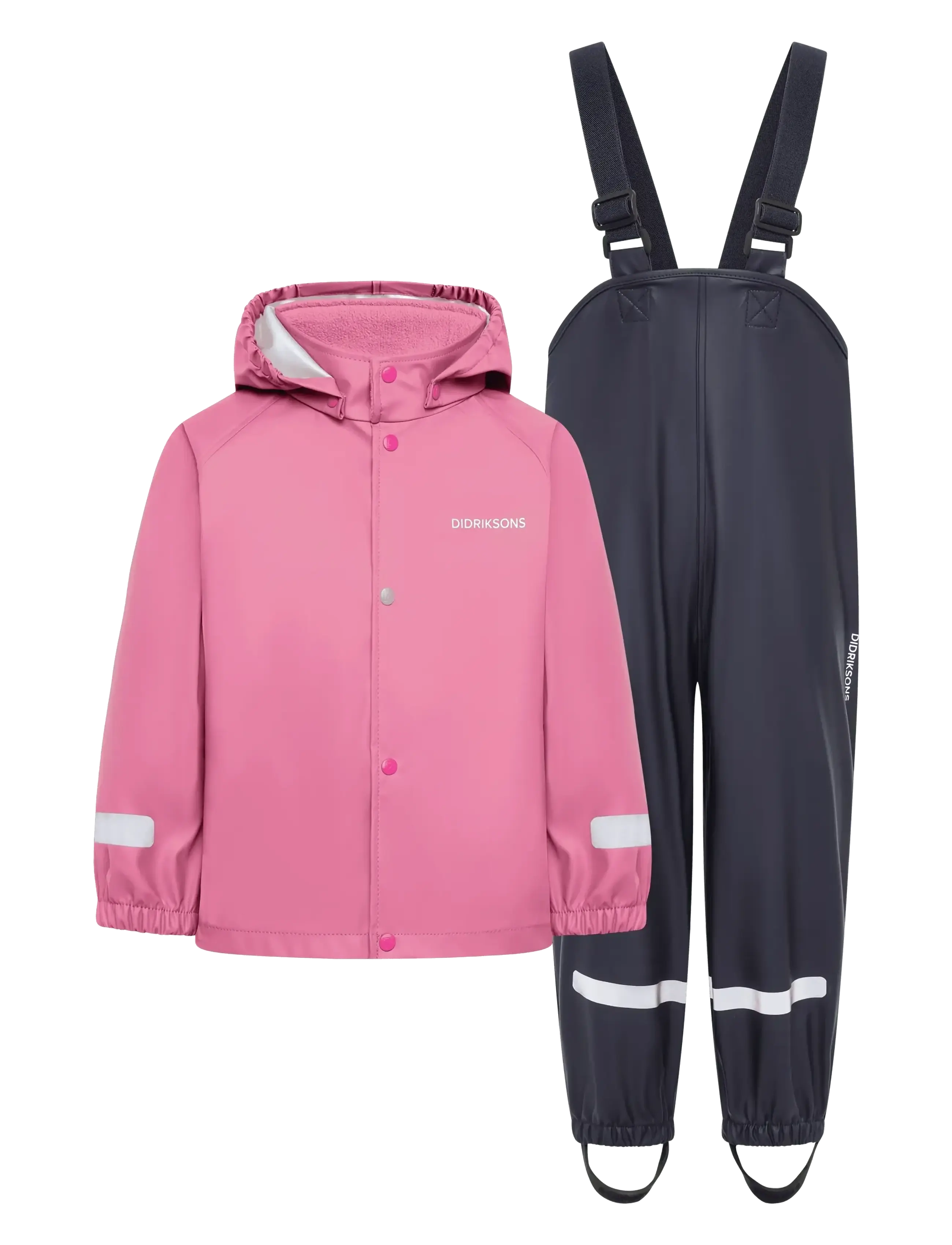 Didriksons Slaskeman Kids' Set - Winterkollektion - HEATHER PINK / pink/rose