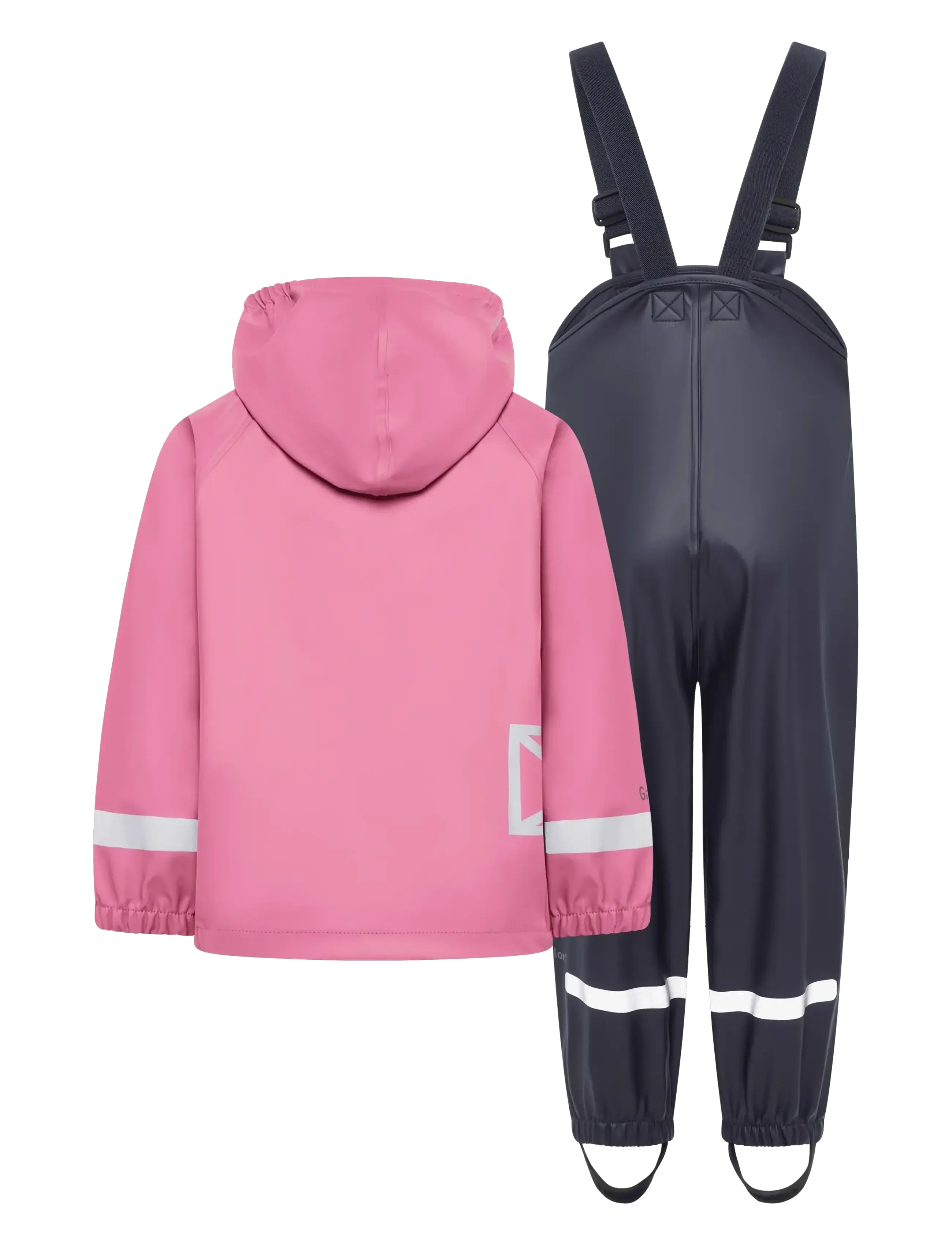 Didriksons - Slaskeman Kids' Set - outdoor - heather pink - 2