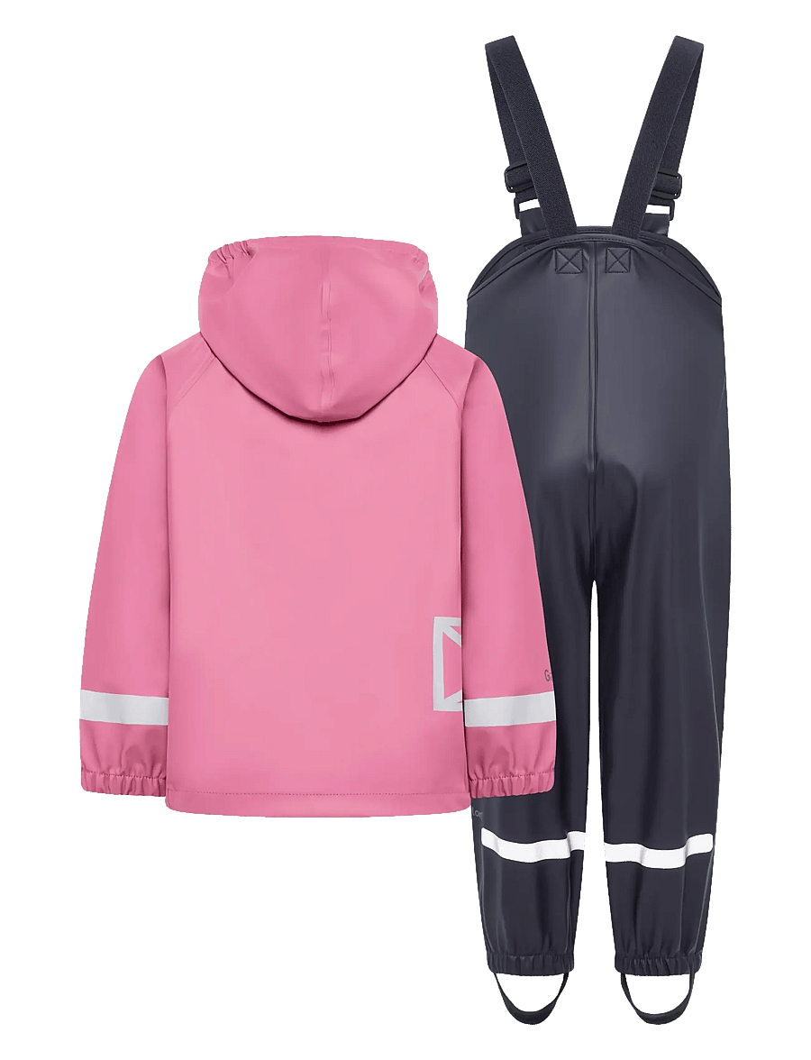 Didriksons - Slaskeman Kids' Set - outdoor - heather pink - 2