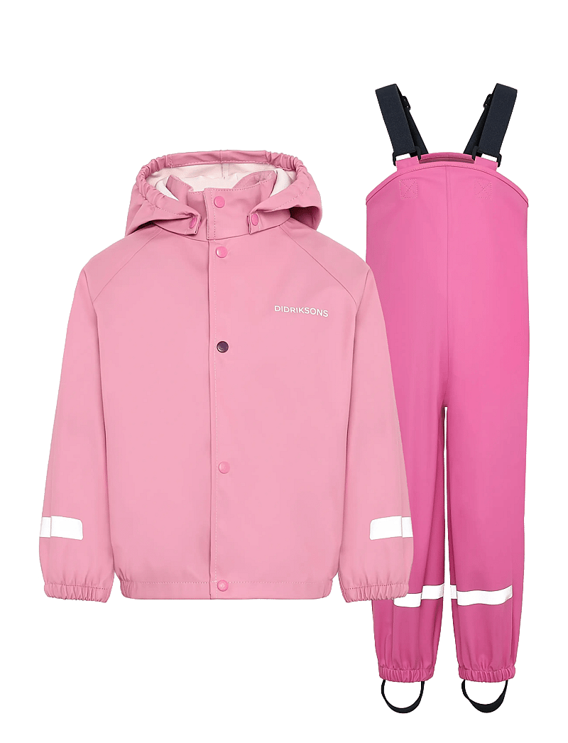 Didriksons - Slaskeman Kids' Set Galon® - Õueriided - light heather pink - 1