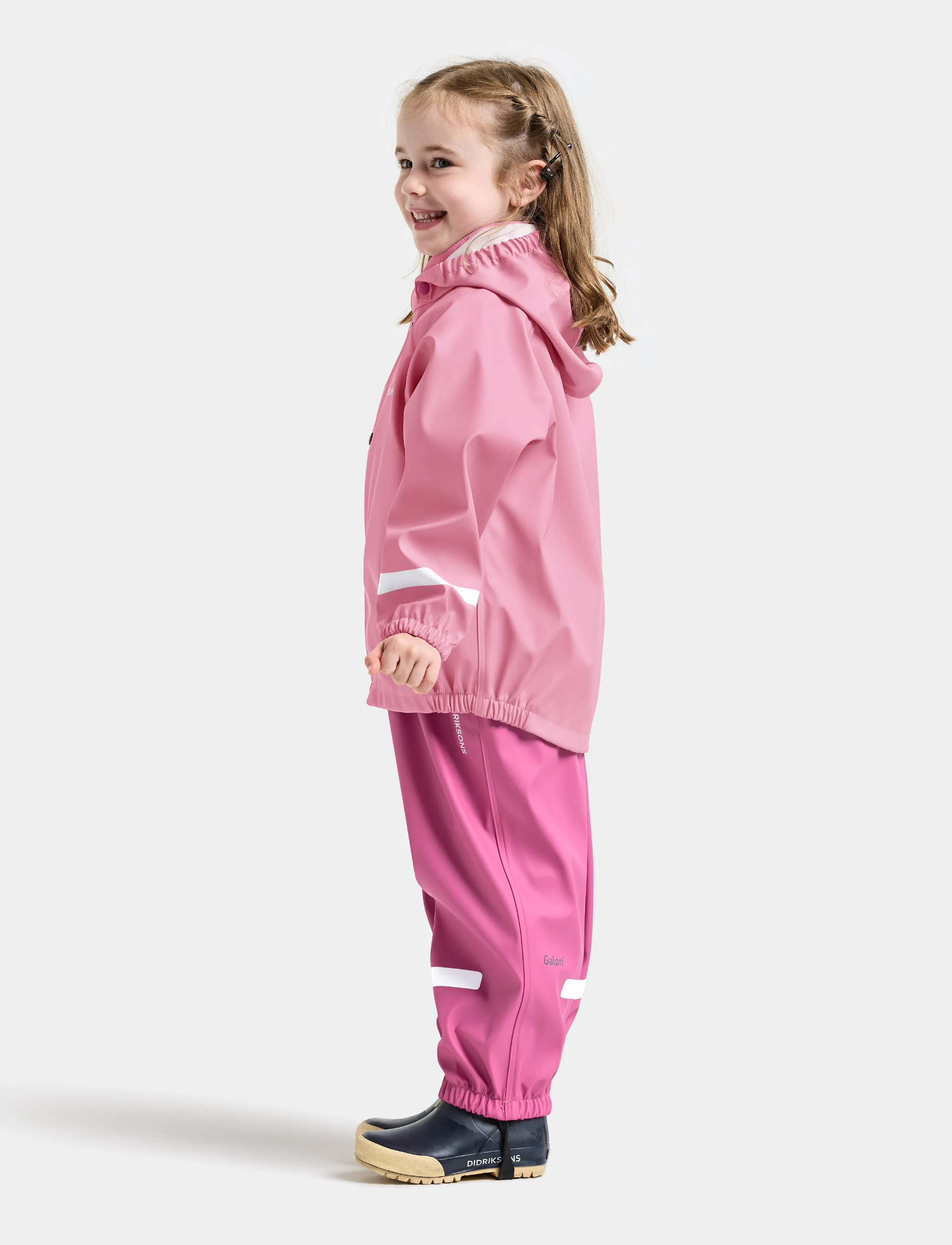 Didriksons - SLASKEMAN KIDS SET 4 - outdoor - light heather pink - 4