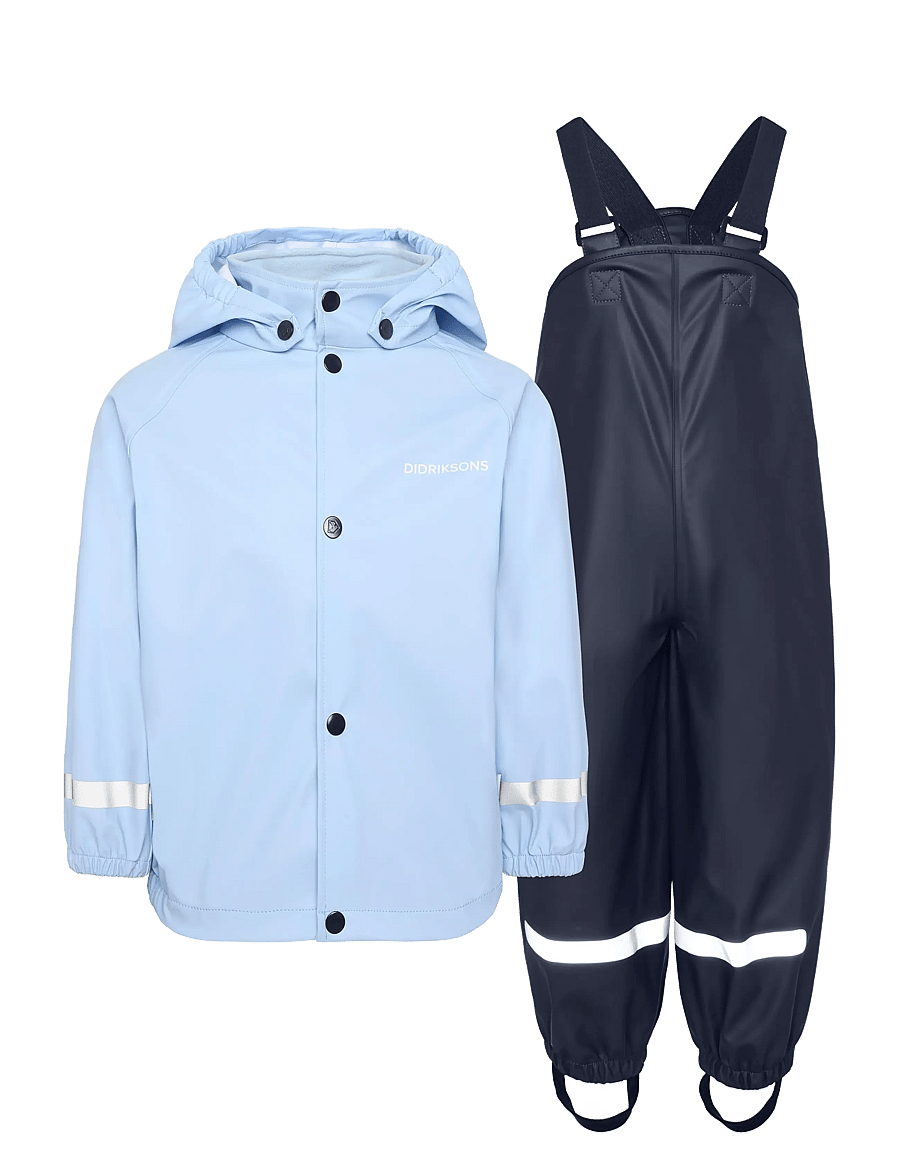 Didriksons - SLASKEMAN KIDS SET 4 - yttertøy - light sea blue - 1