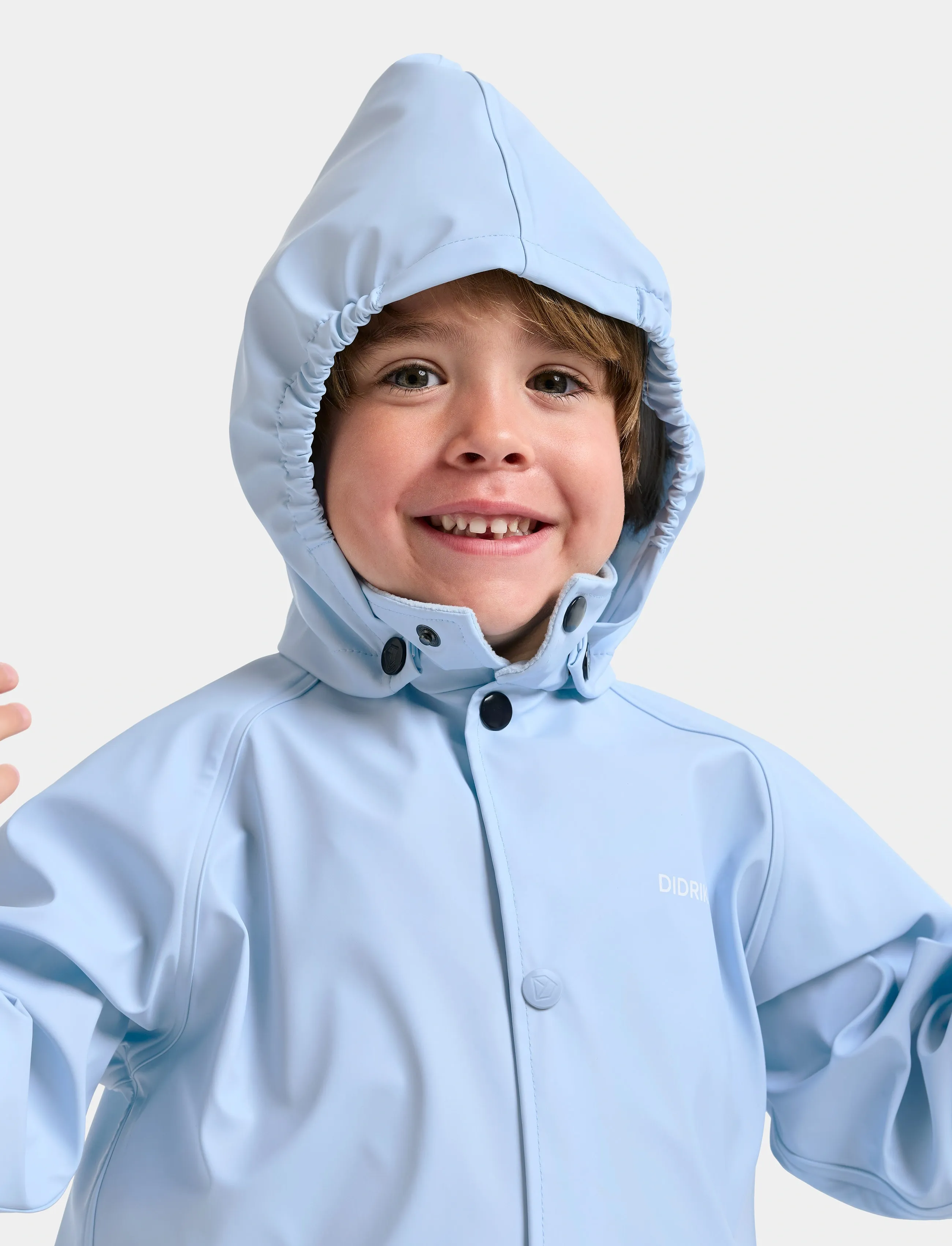 Didriksons - SLASKEMAN KIDS SET 4 - outerwear - light sea blue - 3