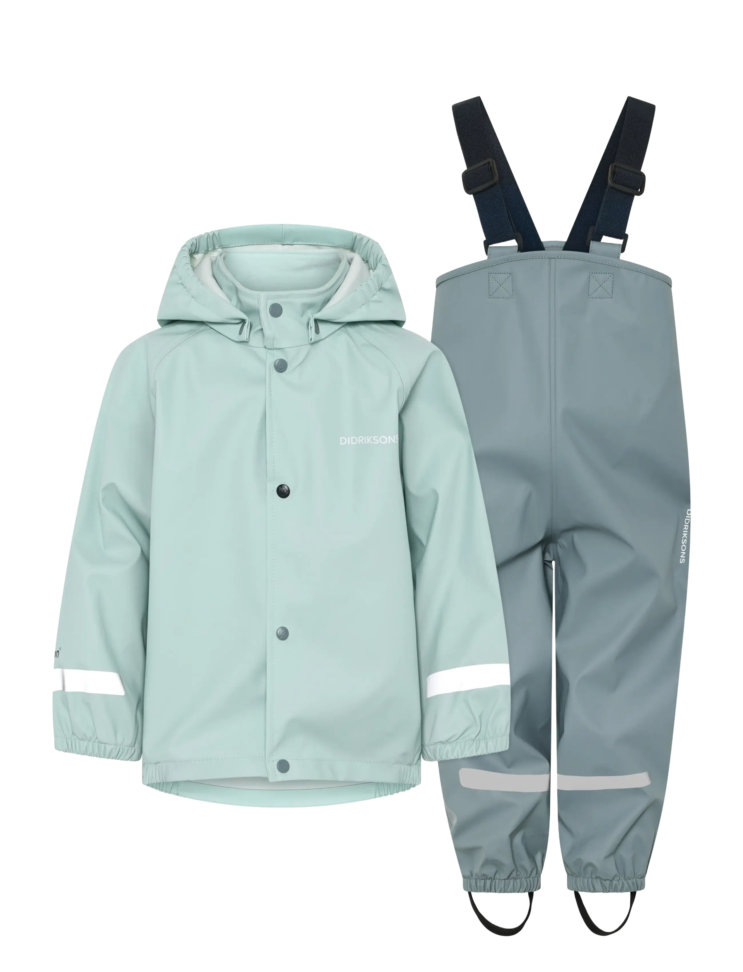 Didriksons SLASKEMAN KIDS SET 4 - Nayta Kaikki - OCEAN MINT / green