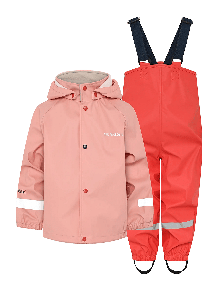 Didriksons - SLASKEMAN KIDS SET 4 - outdoor - powder peach - 1