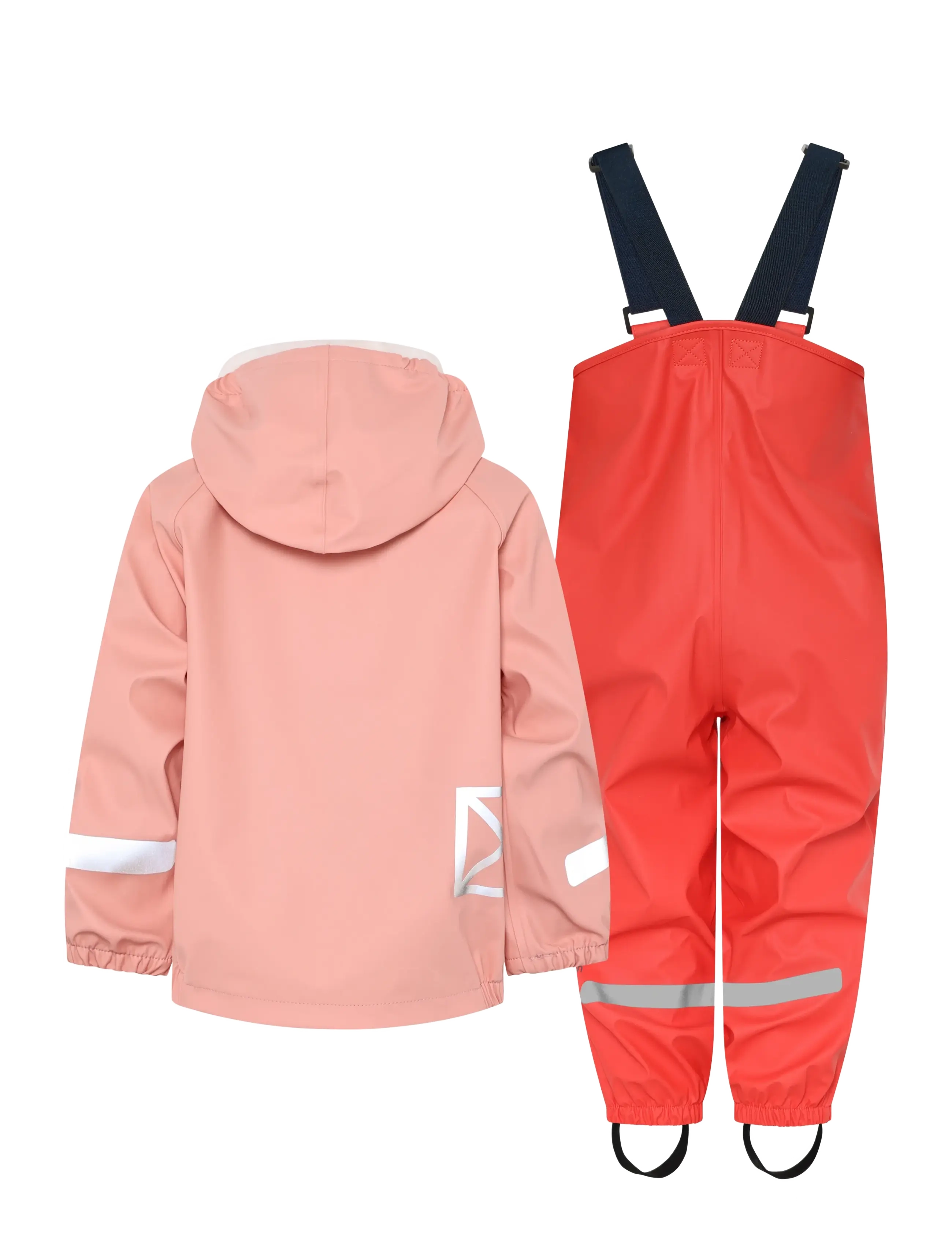 Didriksons - SLASKEMAN KIDS SET 4 - outerwear - powder peach - 2