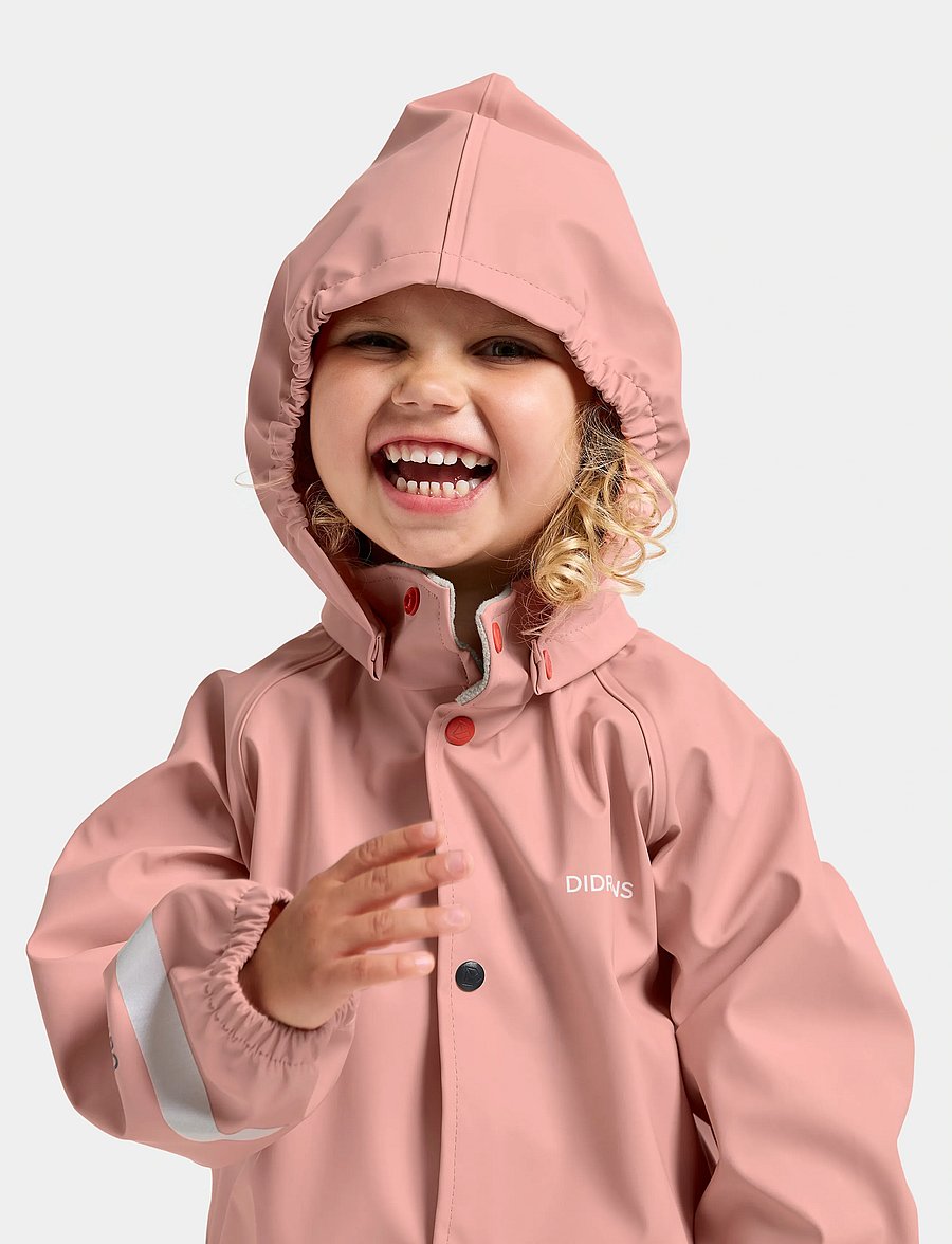 Didriksons - SLASKEMAN KIDS SET 4 - outdoor - powder peach - 0
