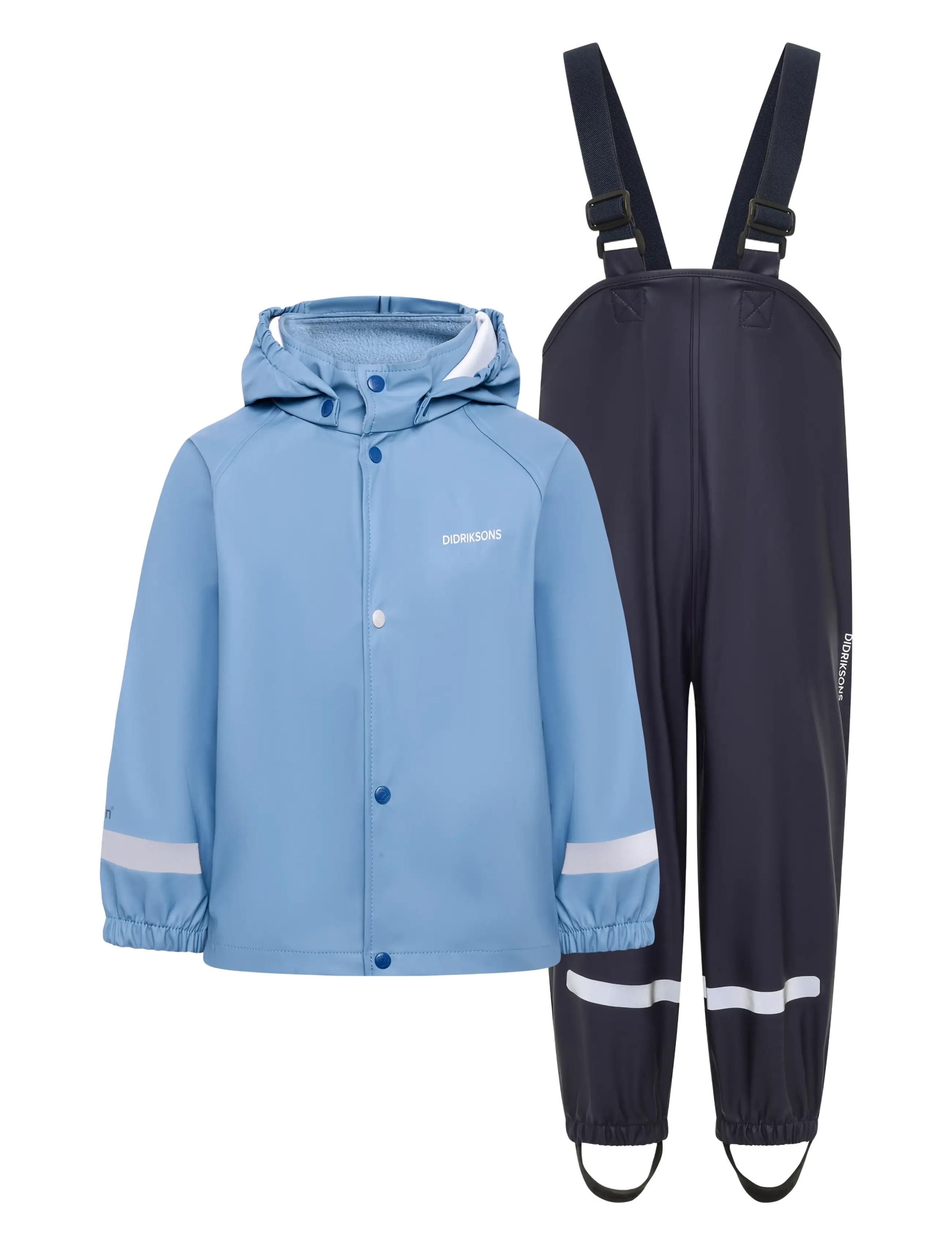 Didriksons Slaskeman Kids' Set - Regensets - WINTER BLUE / blue
