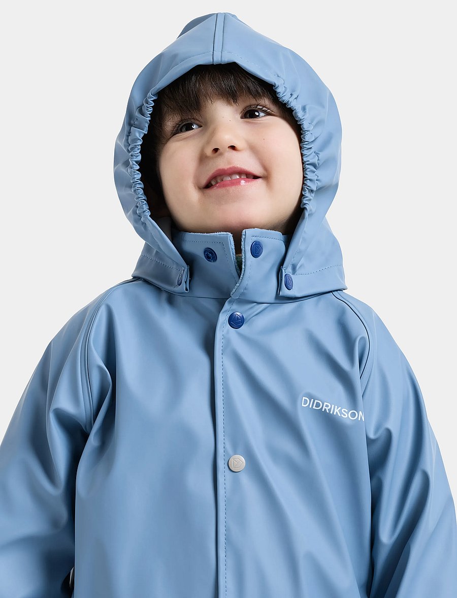 Didriksons - Slaskeman Kids' Set - outdoor - winter blue - 0