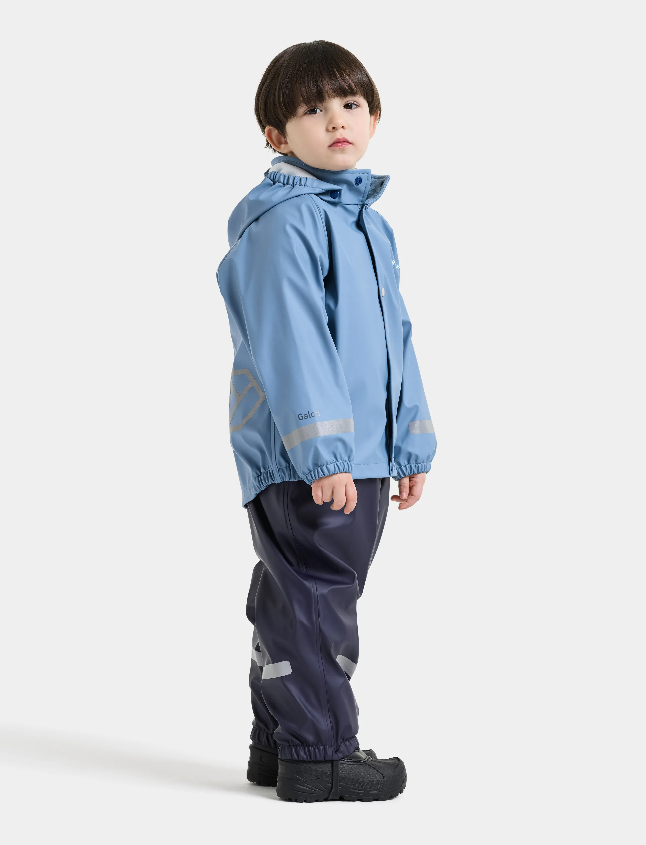 Didriksons - Slaskeman Kids' Set - outdoor - winter blue - 4