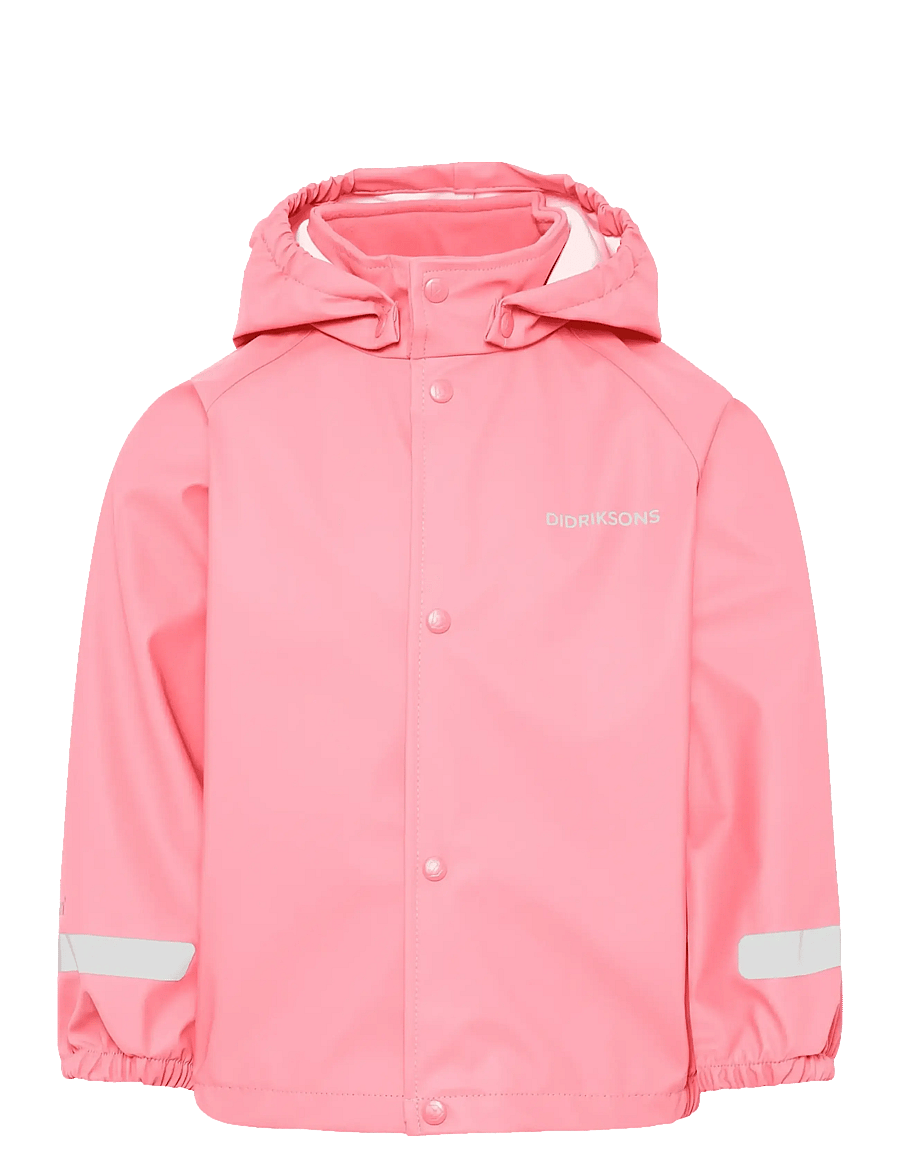 Didriksons - SLASKEMAN KIDS JKT 2 - tuule- ja vihmajakid - dusty azalea - 0