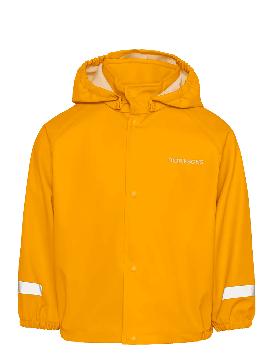 Didriksons - SLASKEMAN KIDS JKT 2 - tuule- ja vihmajakid - oat yellow - 1