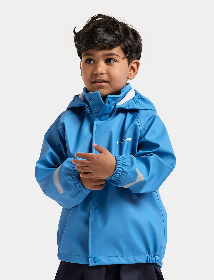 Didriksons - SLASKEMAN KIDS JKT 2 - shell- & regenjacken - sharp blue - 0