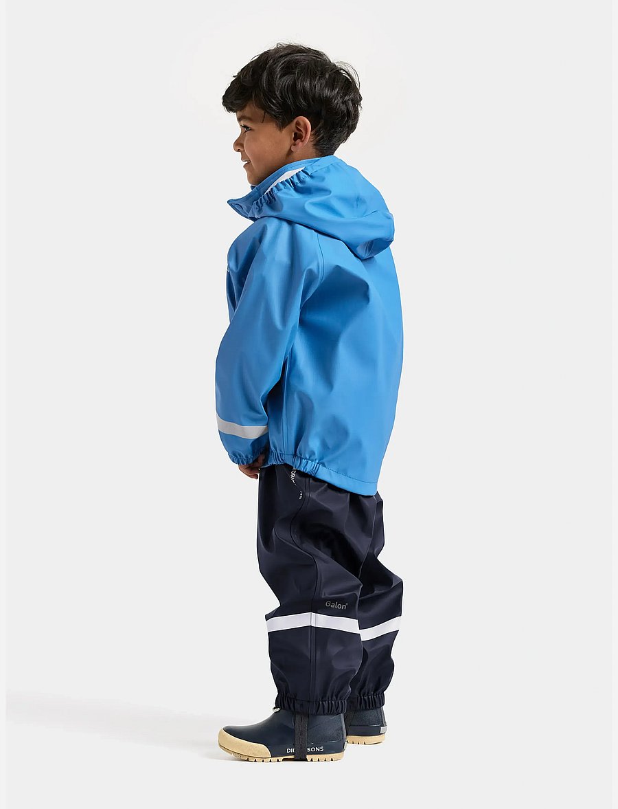Didriksons - SLASKEMAN KIDS JKT 2 - shell- & regenjacken - sharp blue - 5