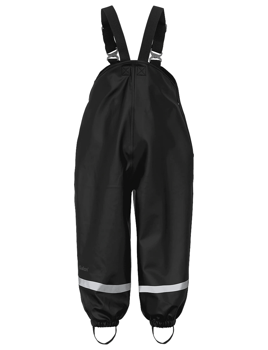 Didriksons - Plaskeman Kids' Pants Galon® - shell- & regnbukser - black - 3