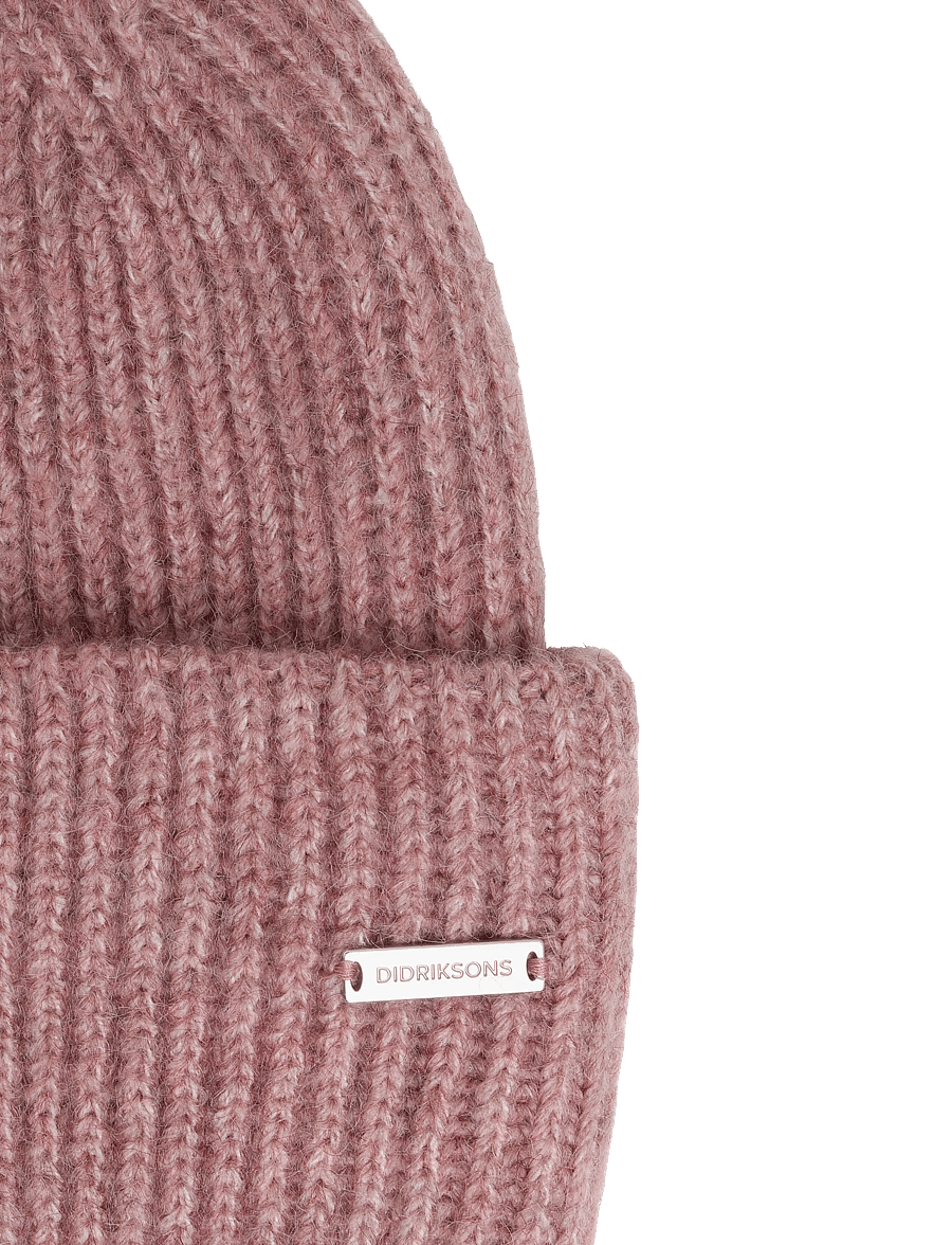 Didriksons - Malin Beanie - huer - ash rose - 2