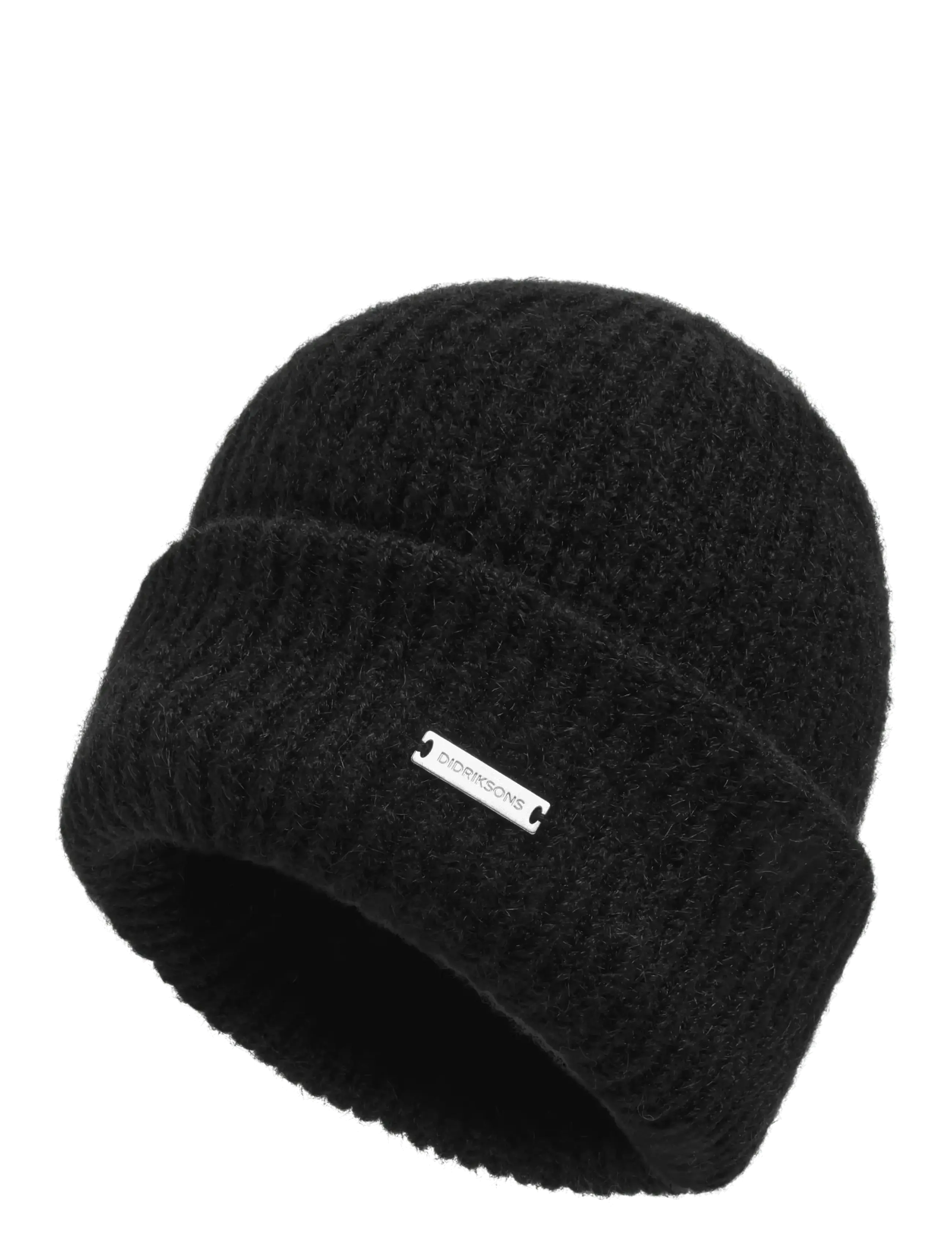 Didriksons Malin Beanie - Accessoires - BLACK / black