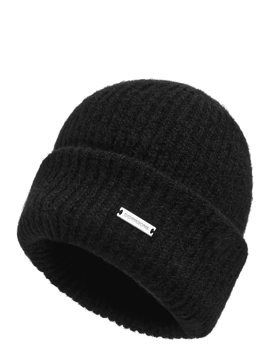 Didriksons - Malin Beanie - alltags-style - black - 0