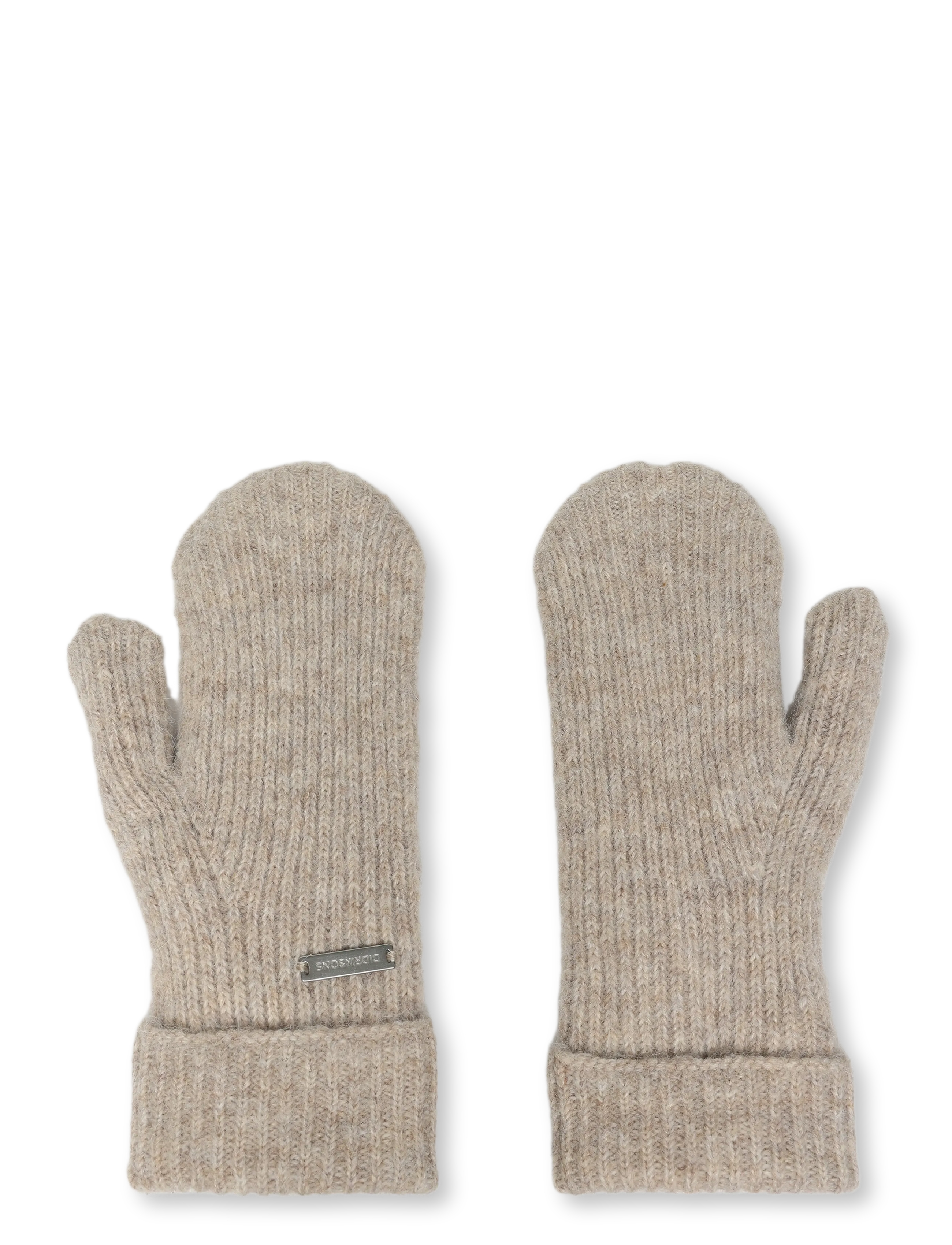Didriksons Malin Mitten - Accessoires - BEIGE MELANGE / beige