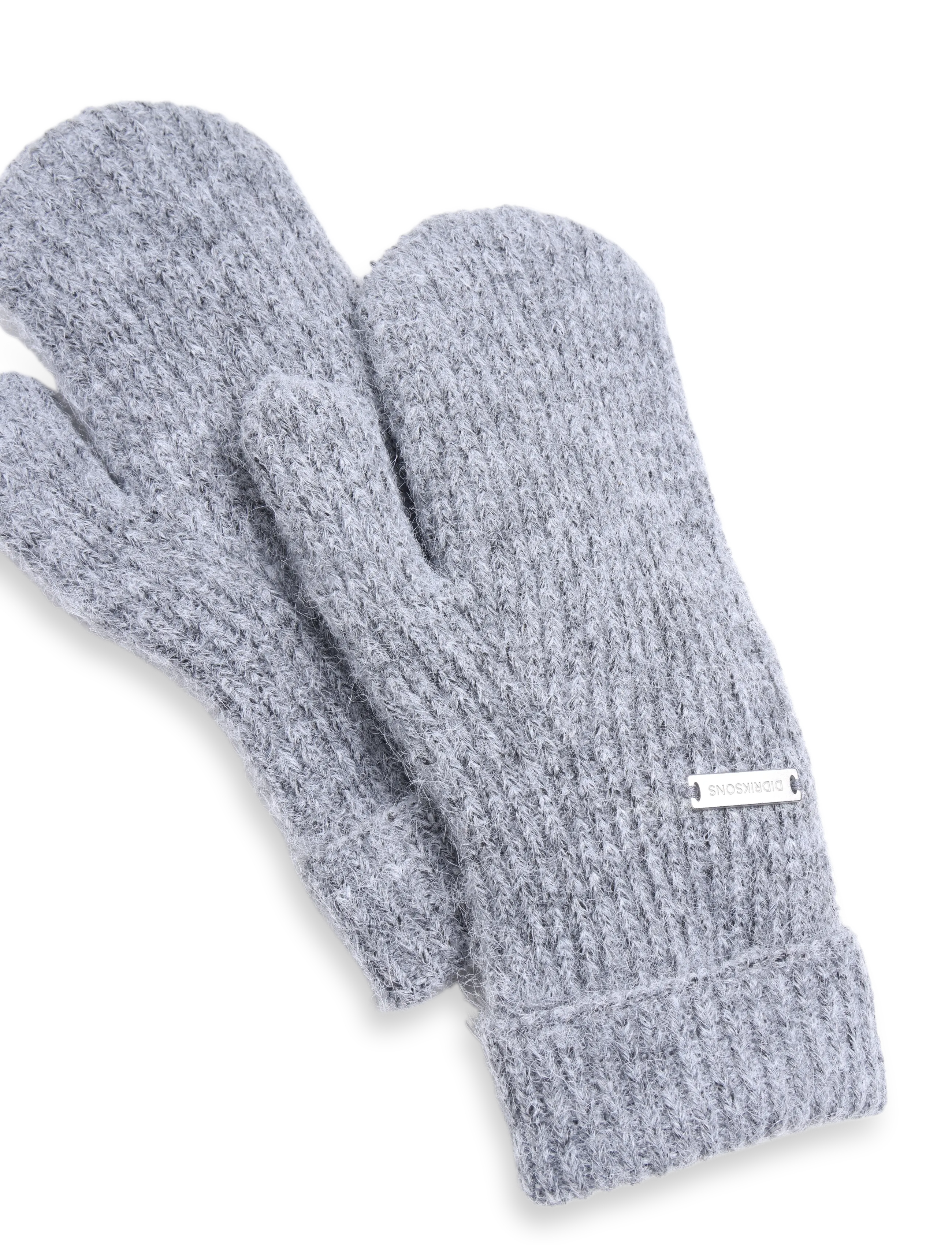 Didriksons - Malin Mitten - mützen & handschuhe - dk grey melange - 2
