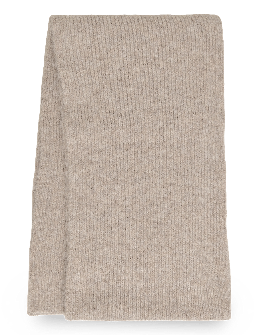 Didriksons - Malin Scarf - talvesallid - beige melange - 1