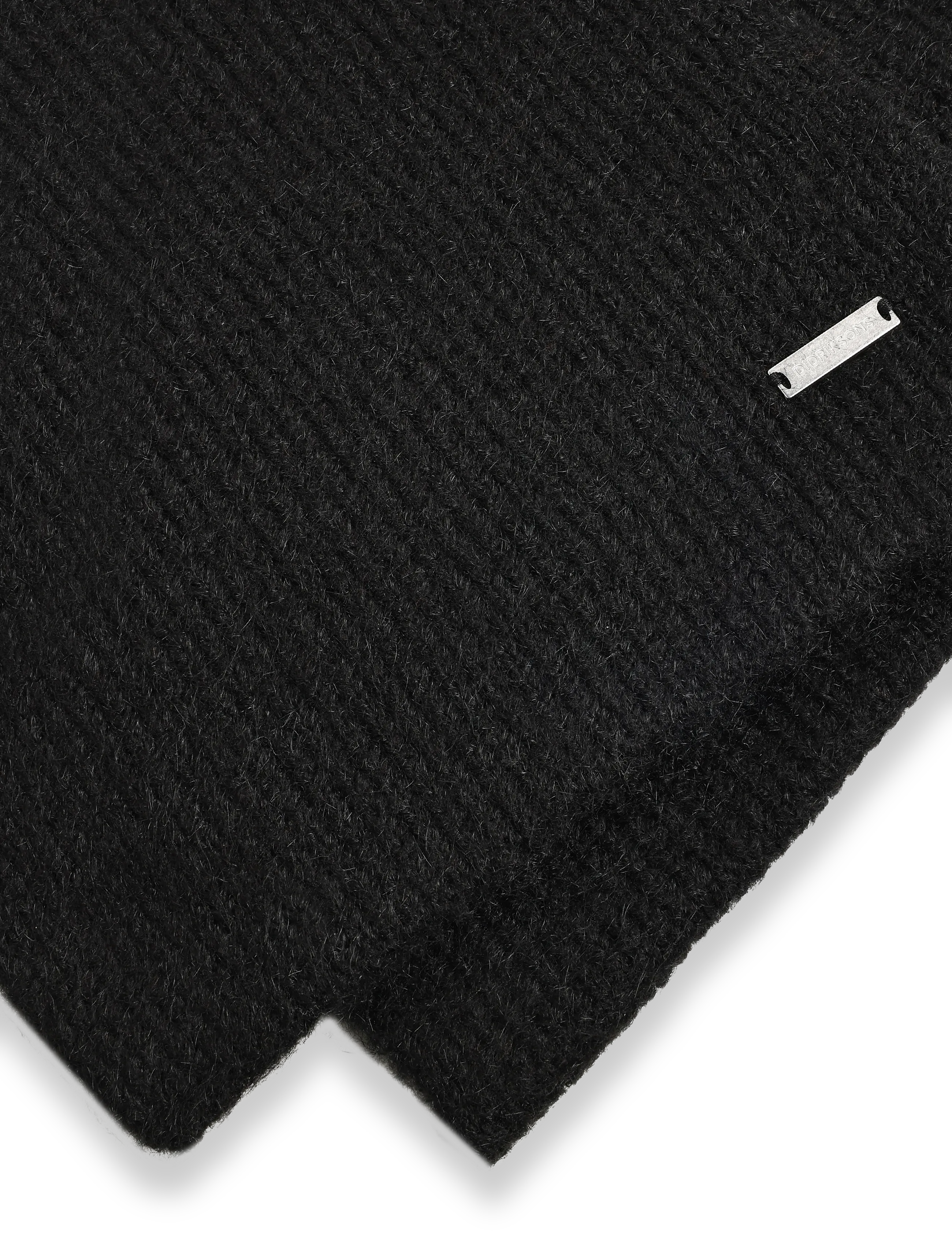 Didriksons - Malin Scarf - winter scarves - black - 2