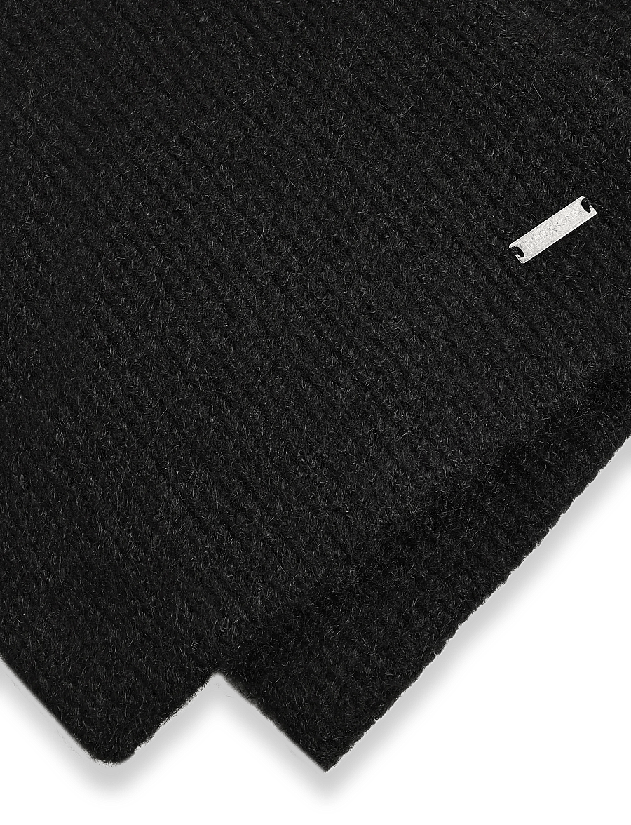 Didriksons - Malin Scarf - talvesallid - black - 2