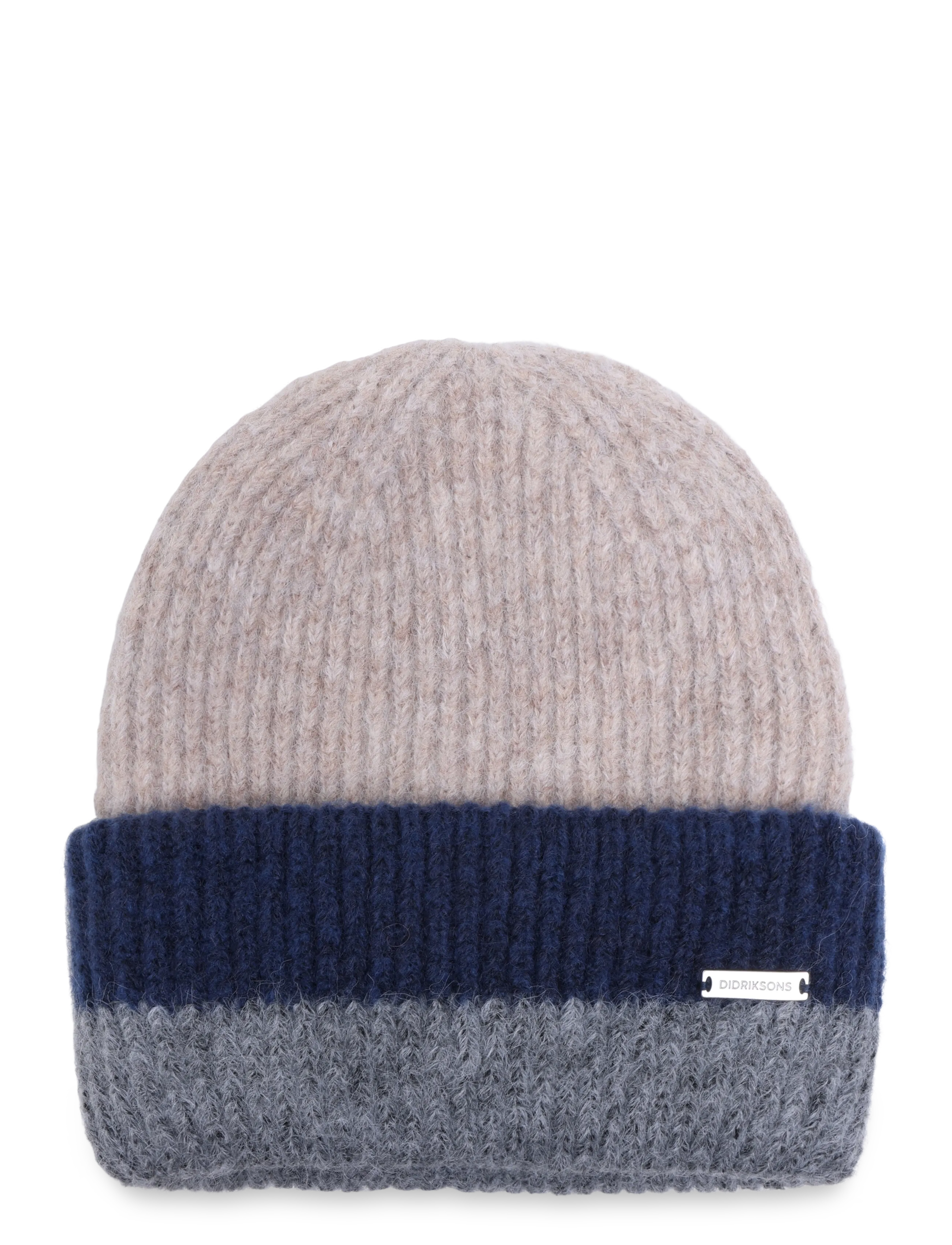 Didriksons Malin Striped Beanie - Kollektsioonid - BEIGE MEL MULTICOLOUR / beige