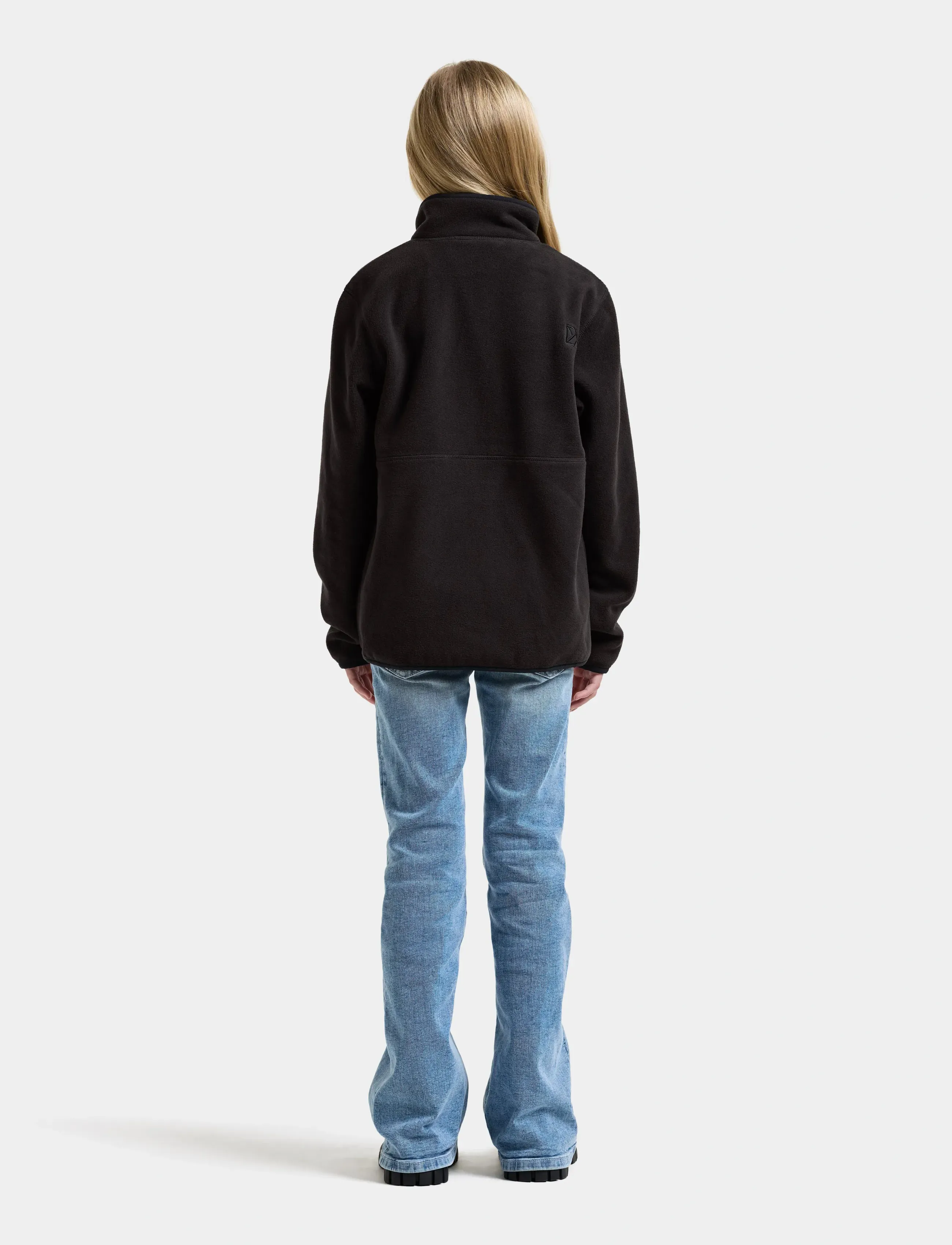 Didriksons - Rubi Kids' Half-Zip - isolierte jacken - black - 4