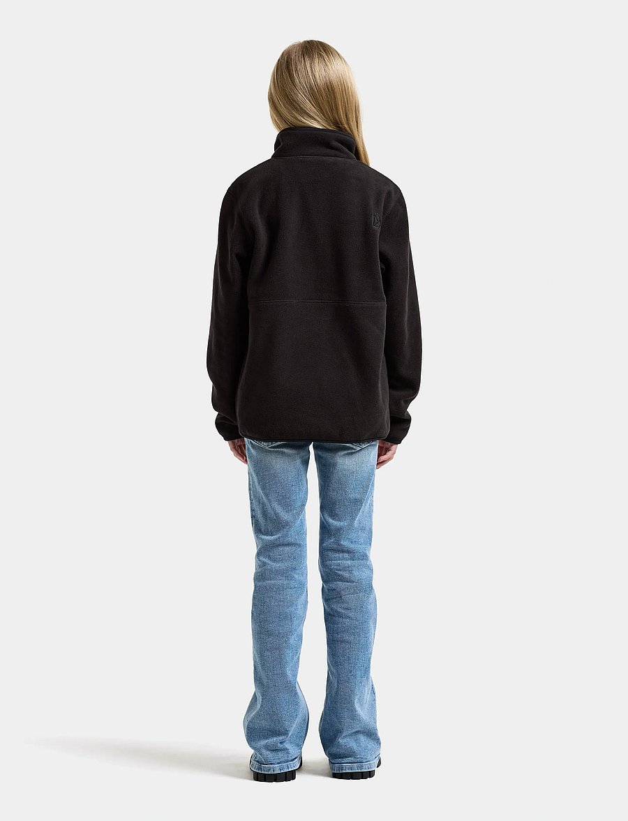 Didriksons - Rubi Kids' Half-Zip - isolierte jacken - black - 4