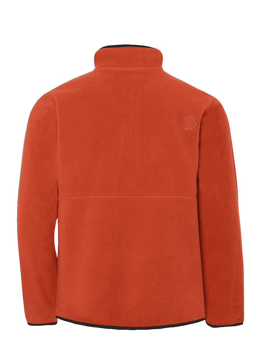 Didriksons - Rubi Kids' Half-Zip - paksud joped - rust - 2