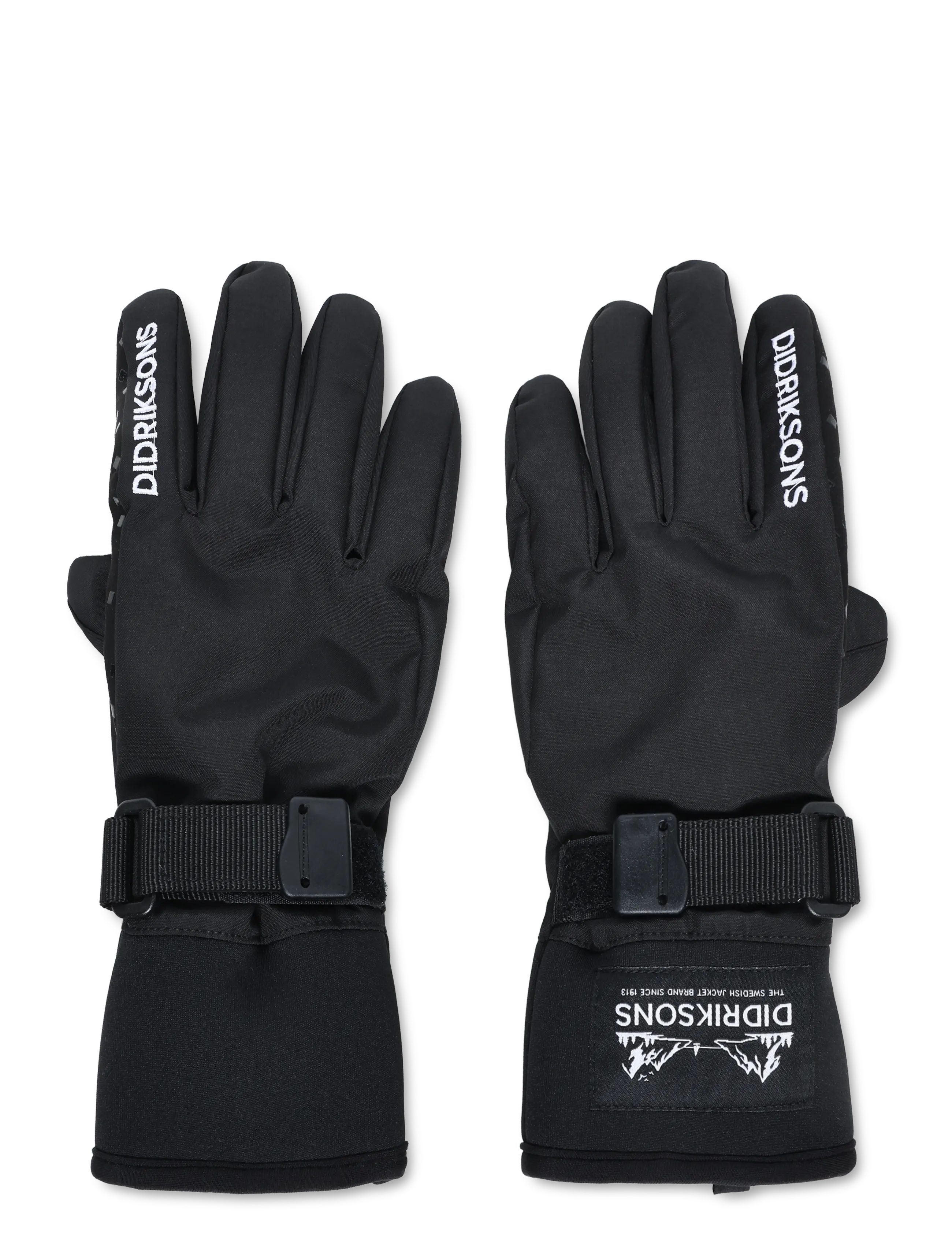 Didriksons Lovas Five Finger Glove - Winteraccessoires - BLACK / black