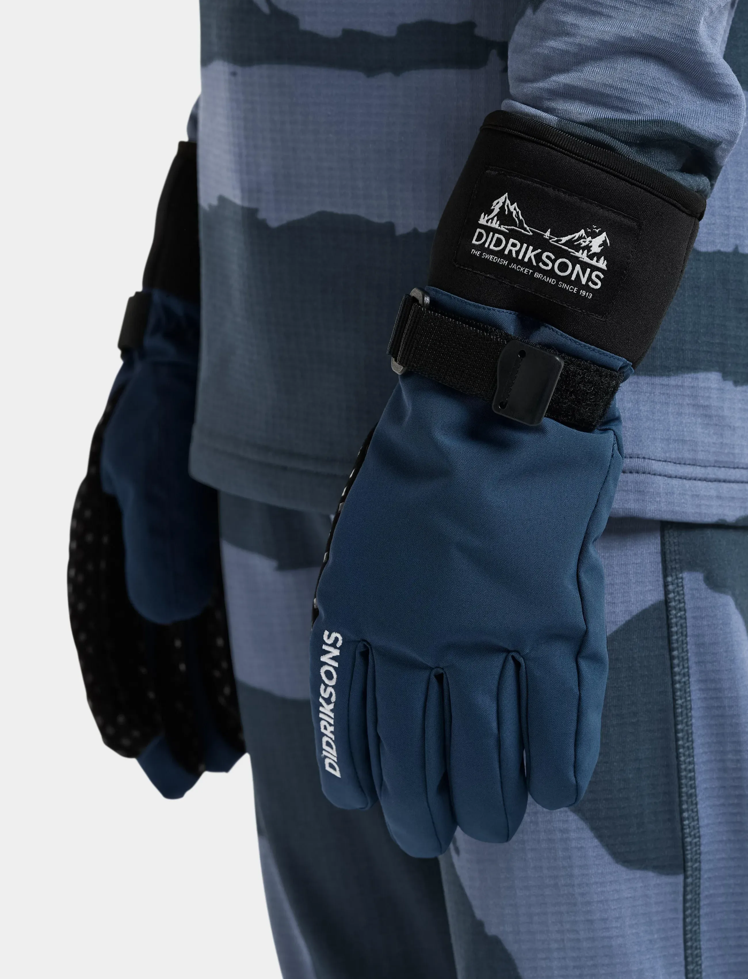 Didriksons Lovas Five Finger Glove - Didriksons - MOUNTAIN BLUE / blue