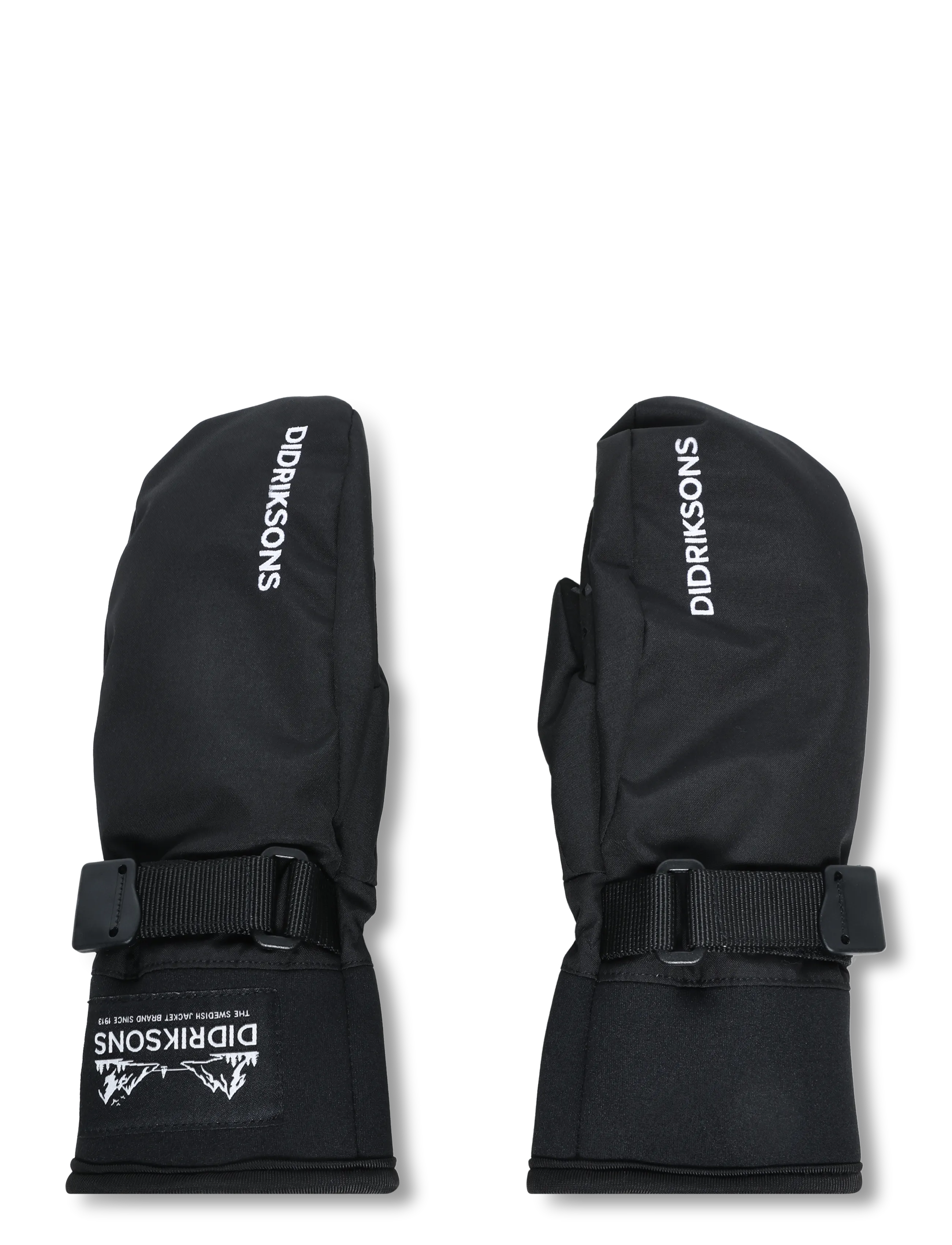 Didriksons Lovas Mitten - Zubehör - BLACK / black