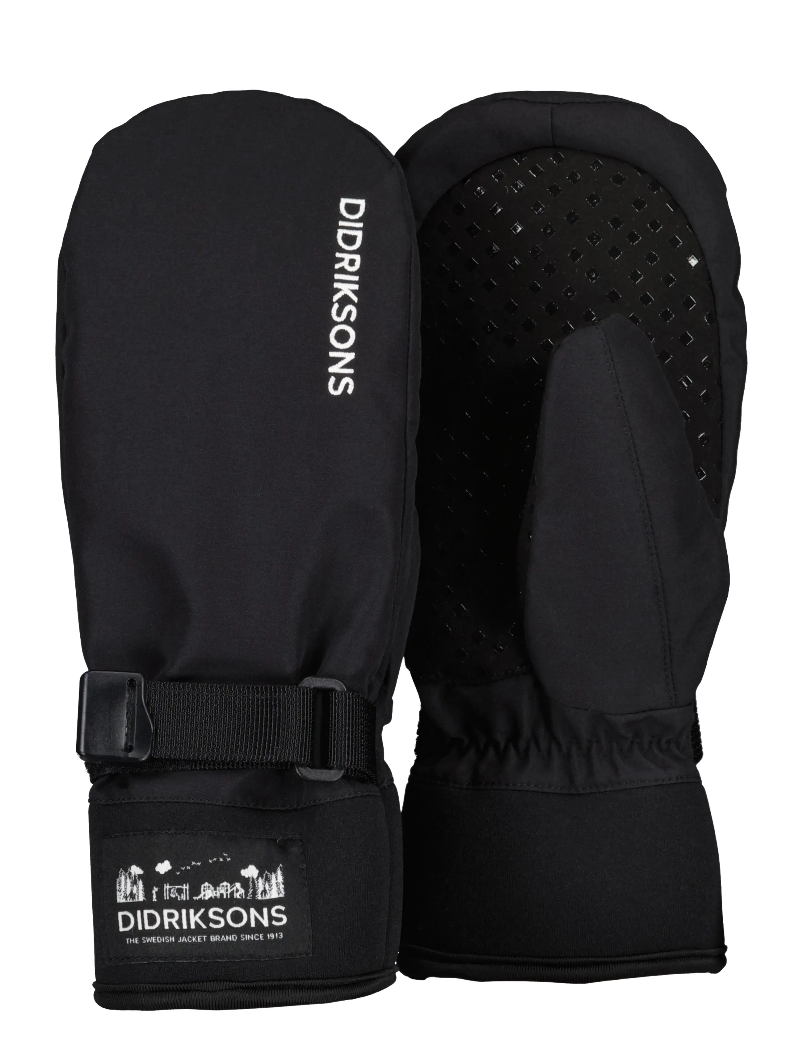 Didriksons - Lovas Mitten - gloves - black - 3