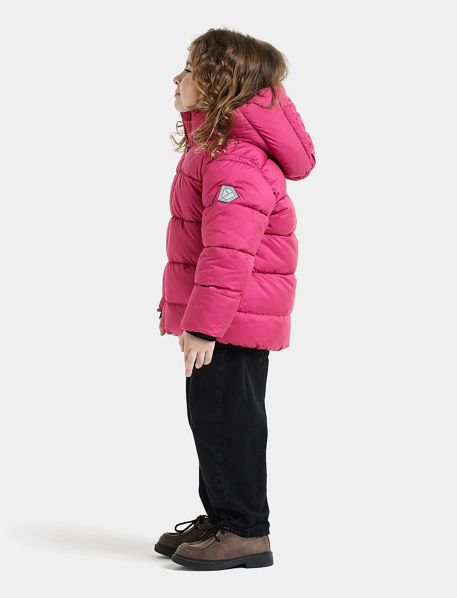 Didriksons - Roxen Kids' Jacket - paksud joped - cactus pink - 4
