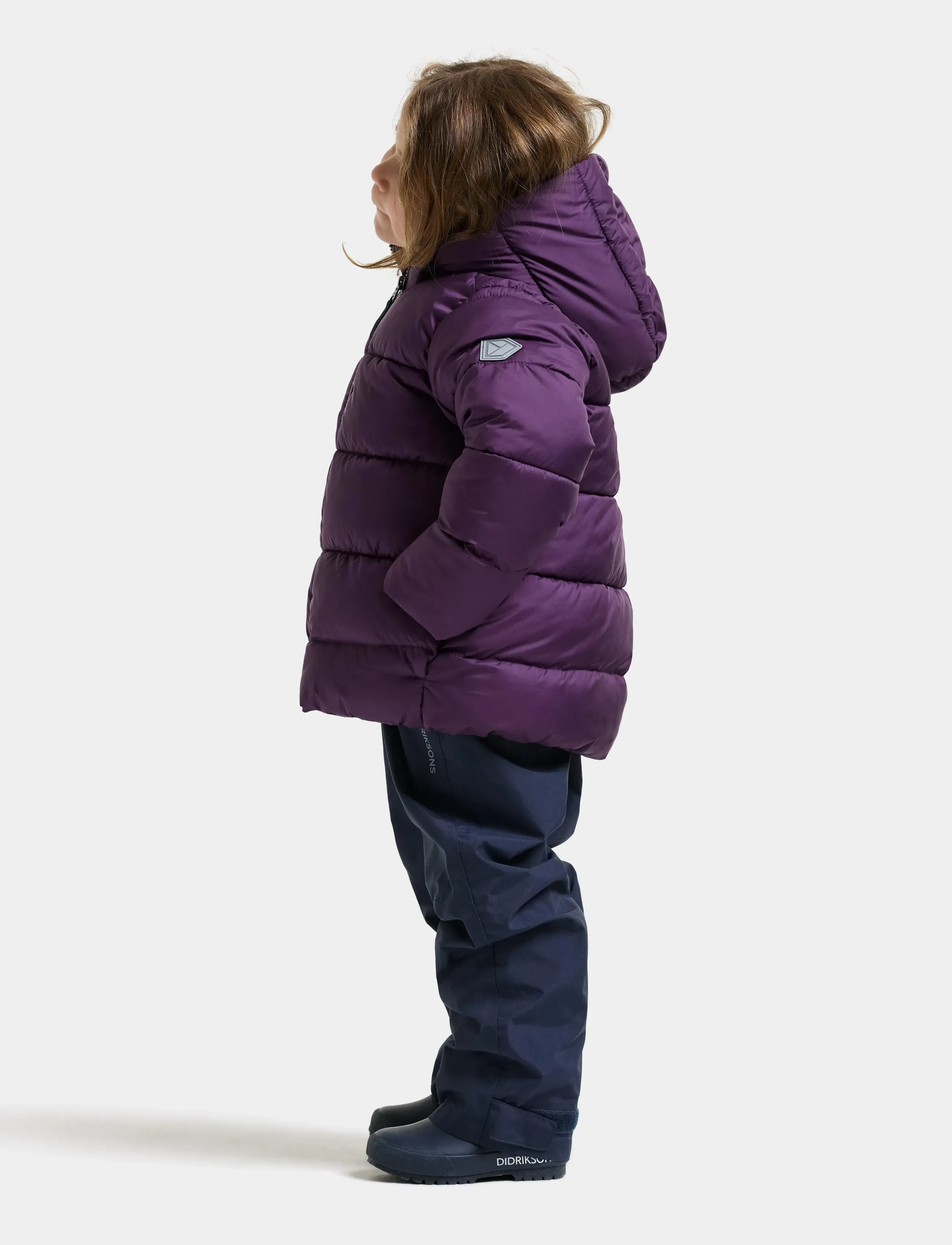 Didriksons - Roxen Kids' Jacket - paksud joped - northen purple - 5