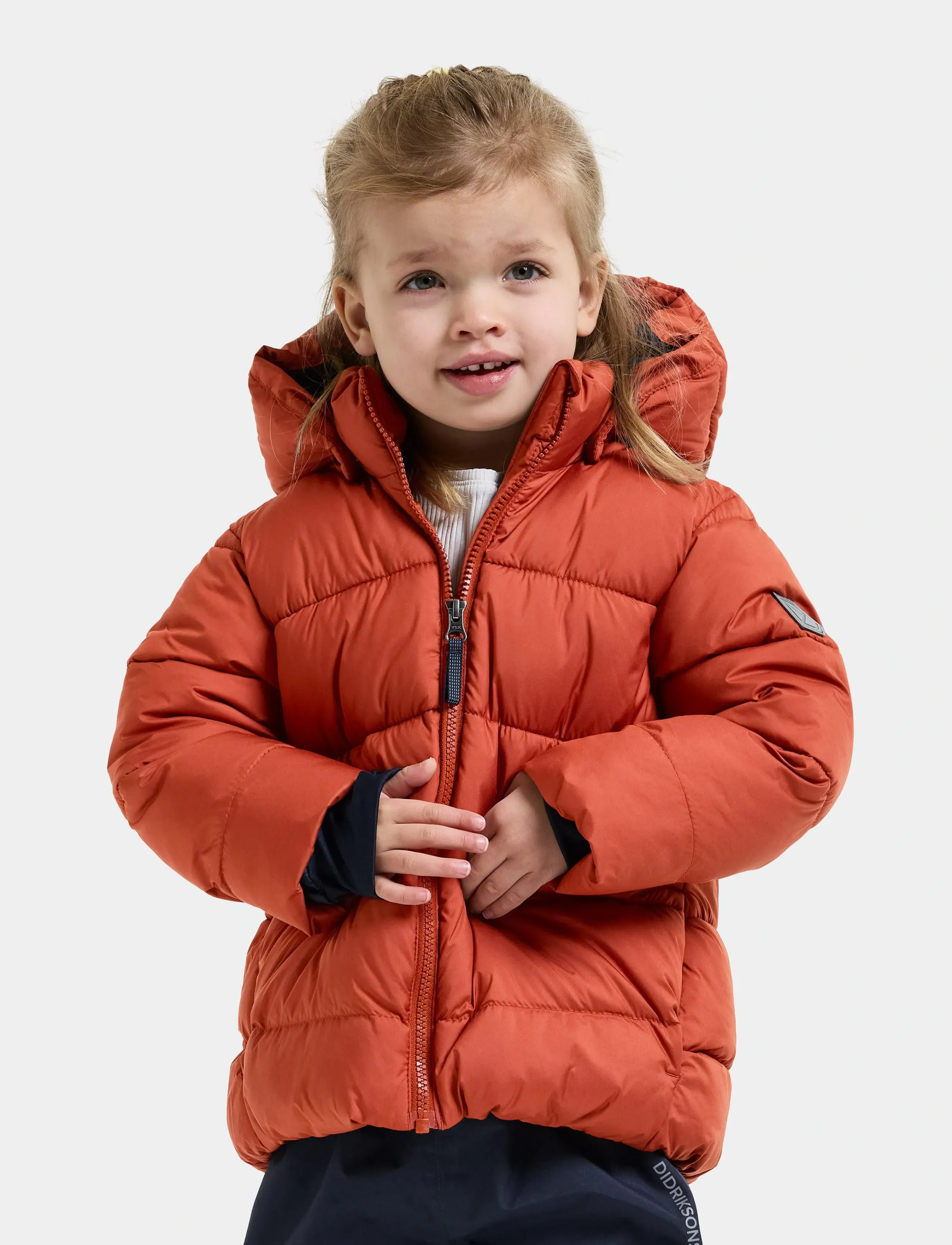 Didriksons Roxen Kids' Jacket - Didriksons - RUST / orange