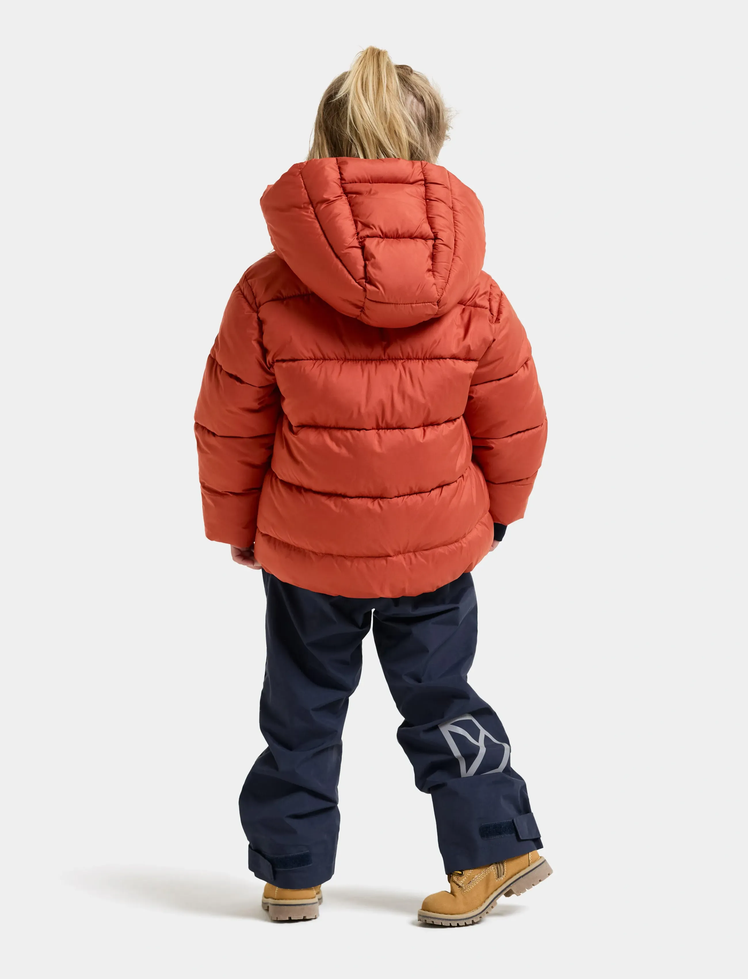 Didriksons - Roxen Kids' Jacket - paksud joped - rust - 4