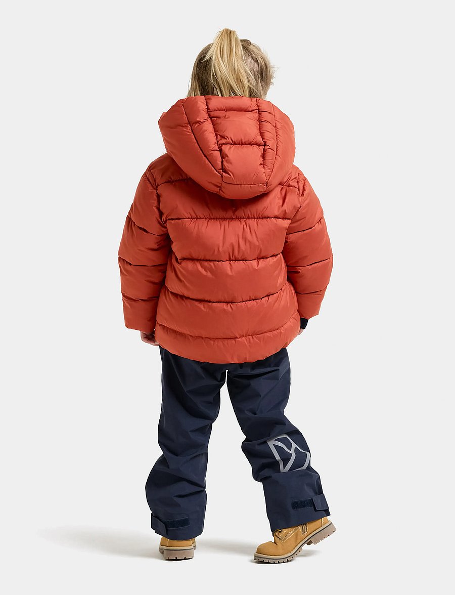 Didriksons - Roxen Kids' Jacket - paksud joped - rust - 4