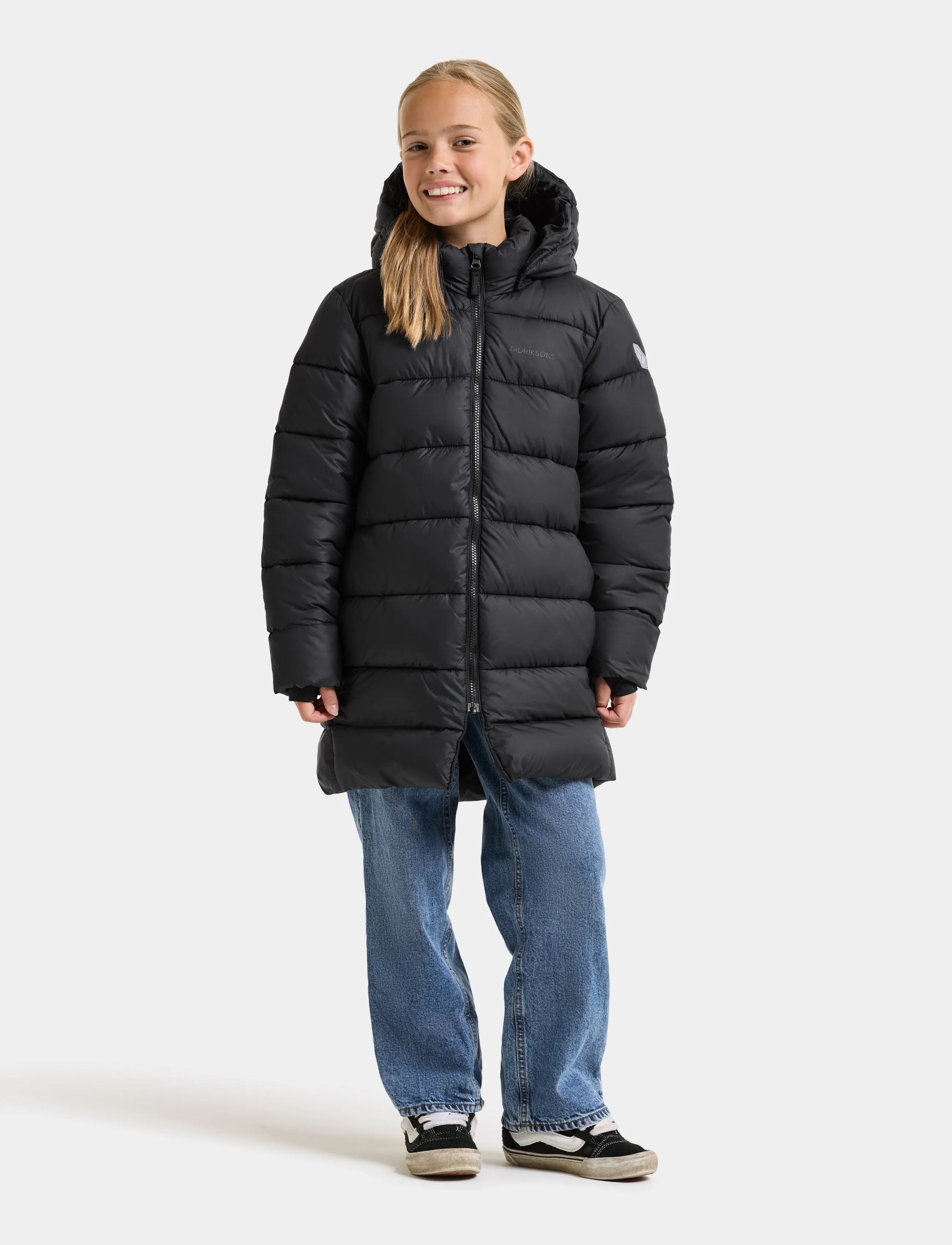 Didriksons - Scoria Kids' Parka - black - 5