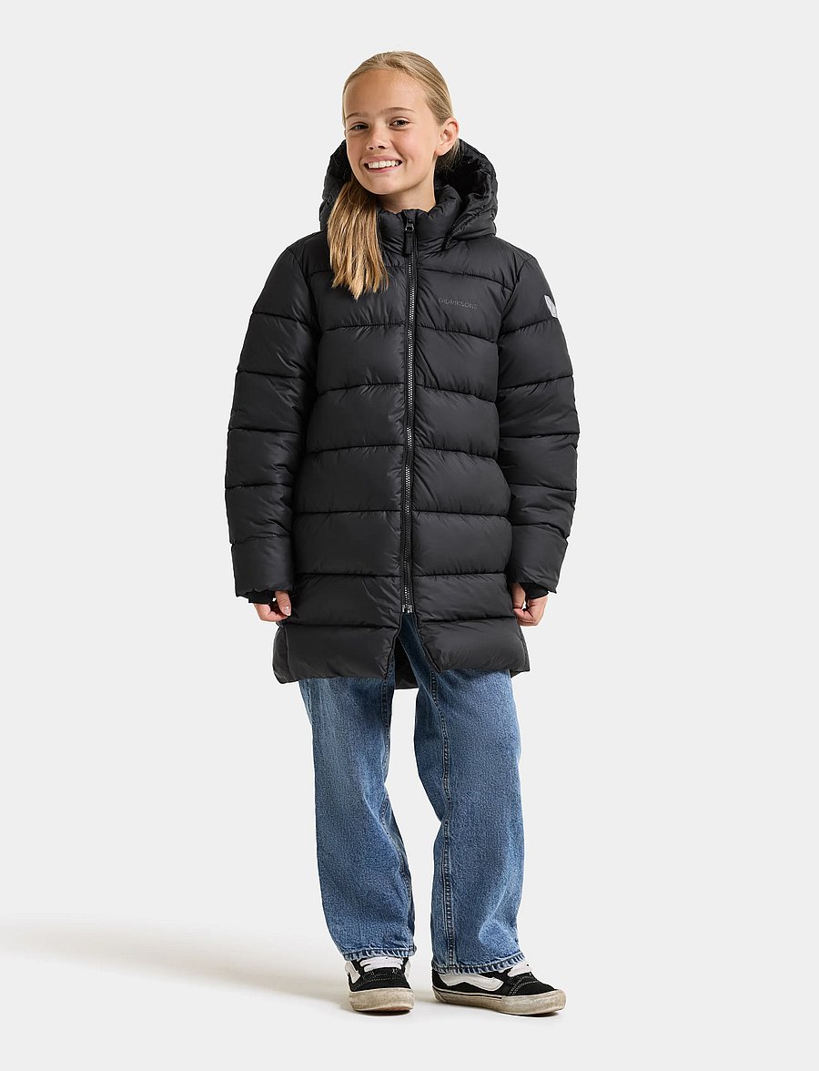 Didriksons - Scoria Kids' Parka - black - 5