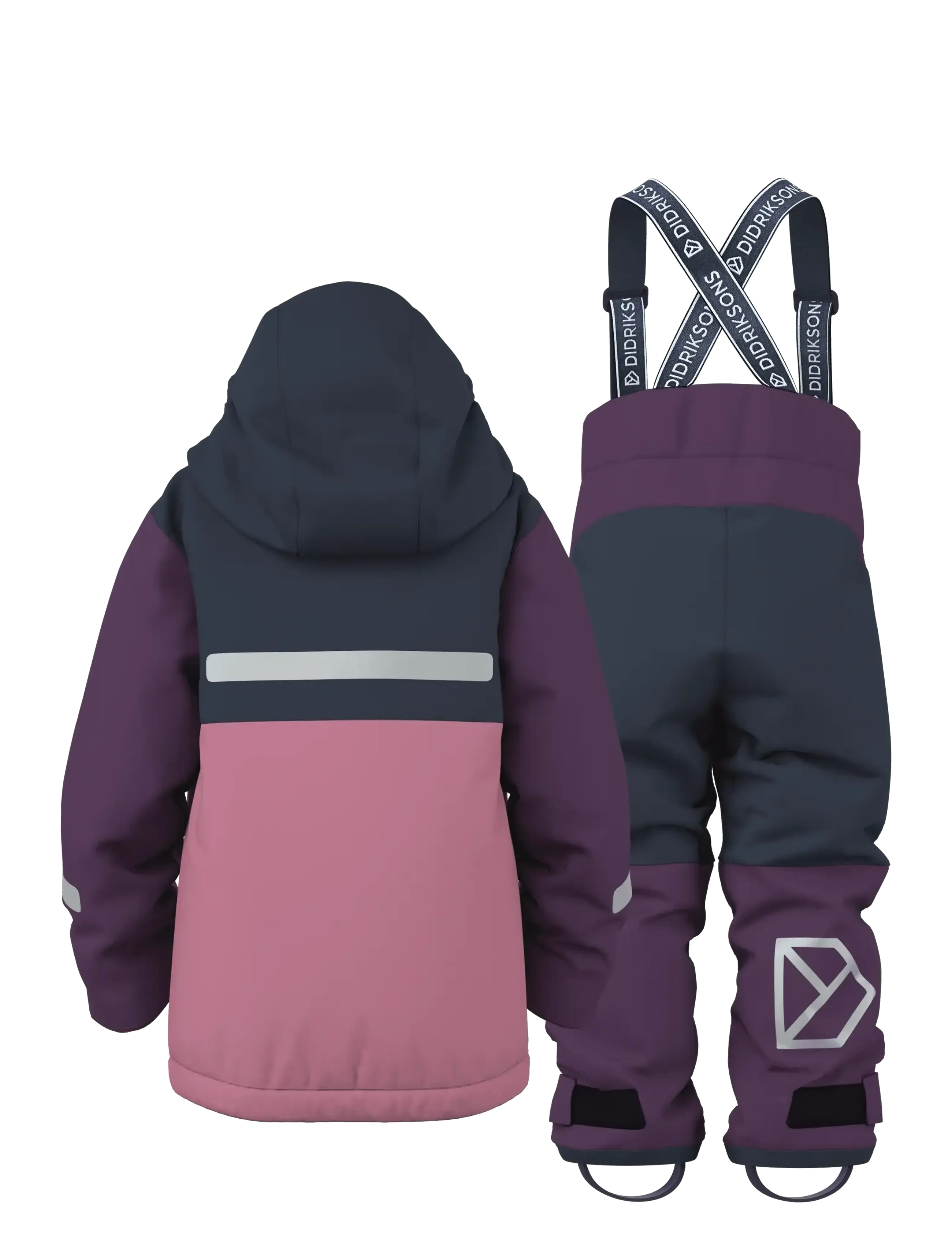 Didriksons - Skare Multi Kids' Set - northen purple - 2