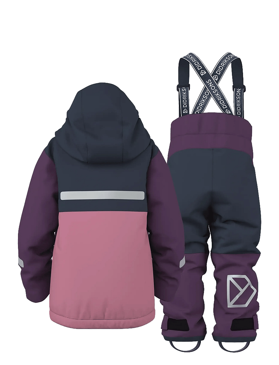 Didriksons - Skare Multi Kids' Set - northen purple - 2