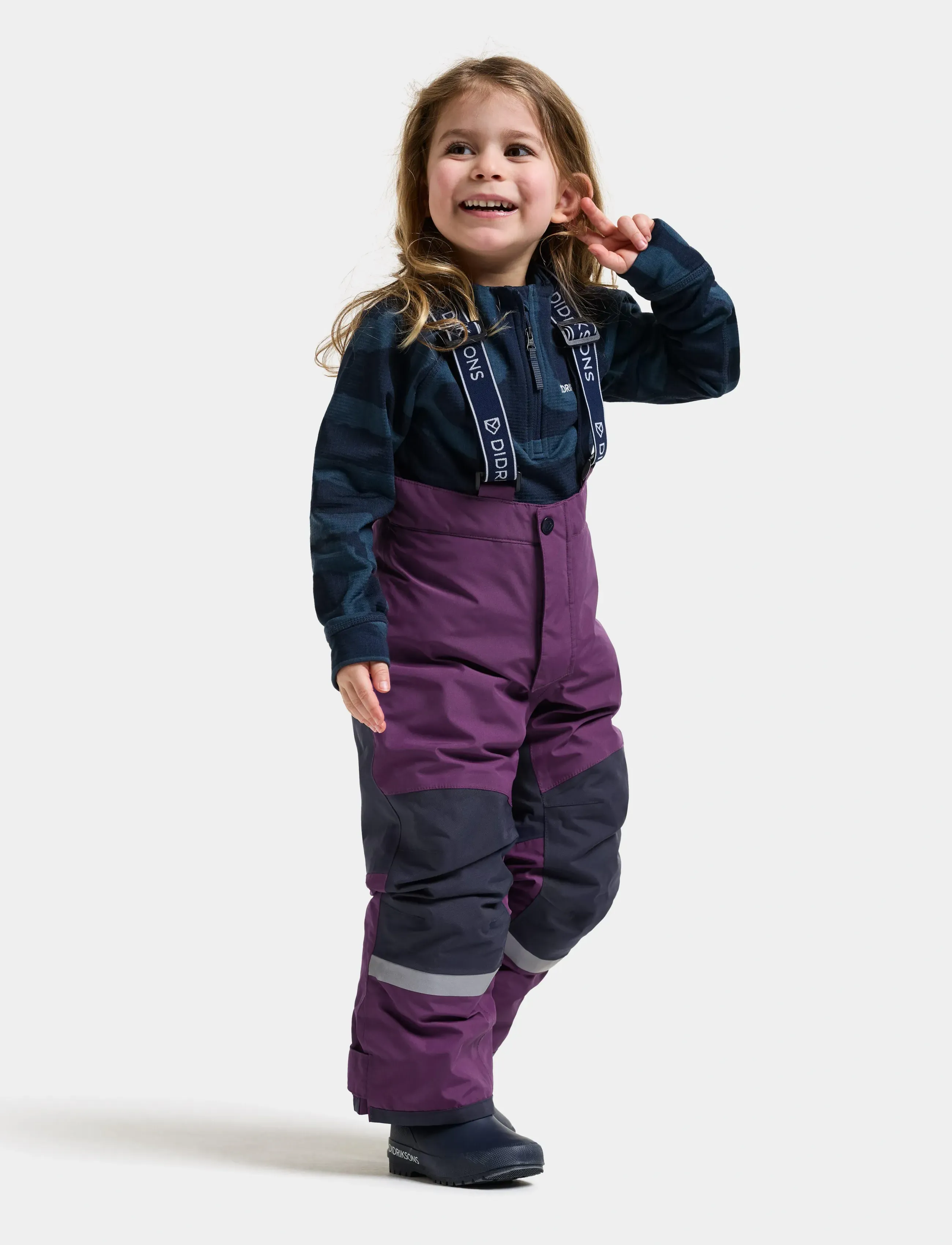 Didriksons - Skare Multi Kids' Set - northen purple - 4