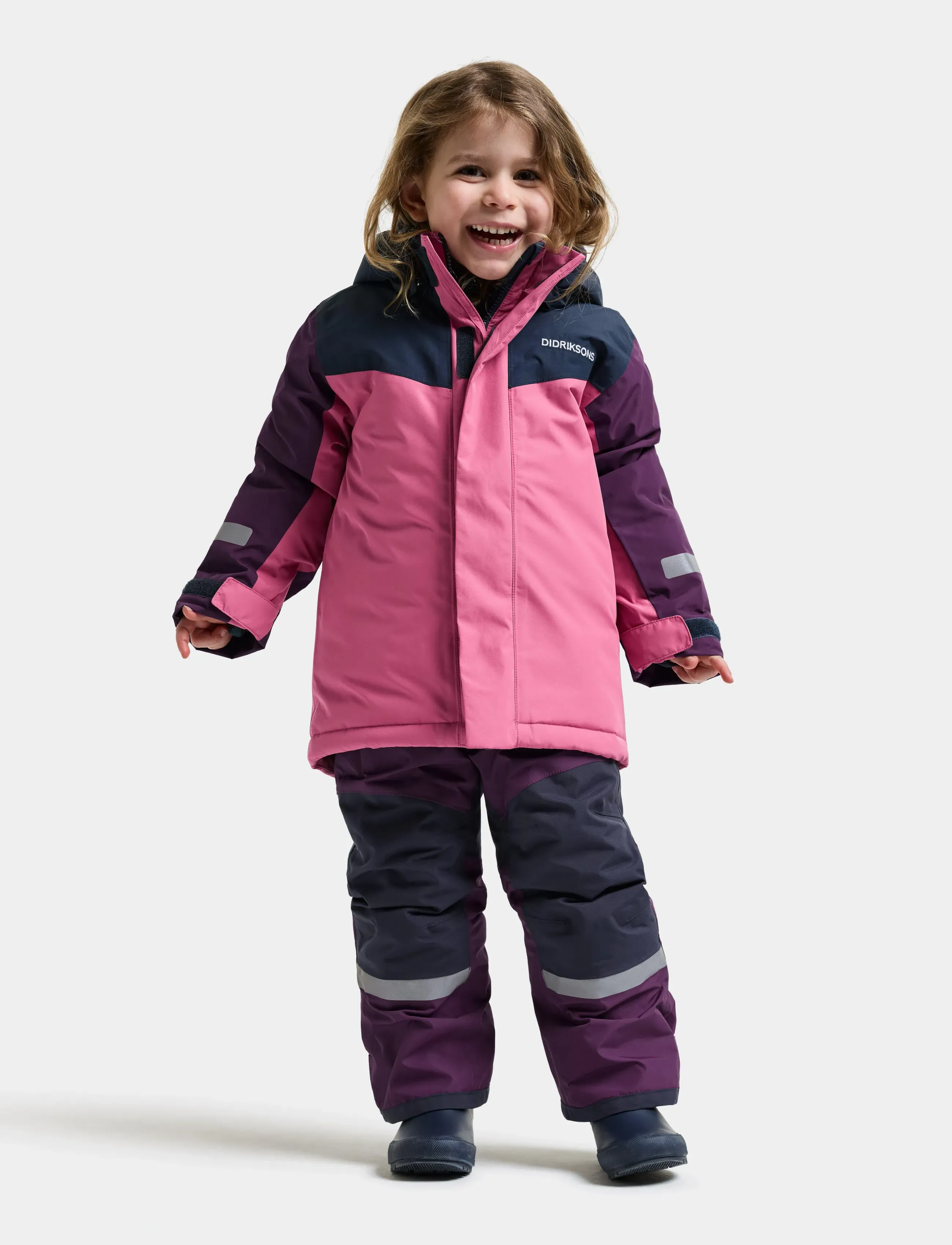 Didriksons - Skare Multi Kids' Set - northen purple - 5